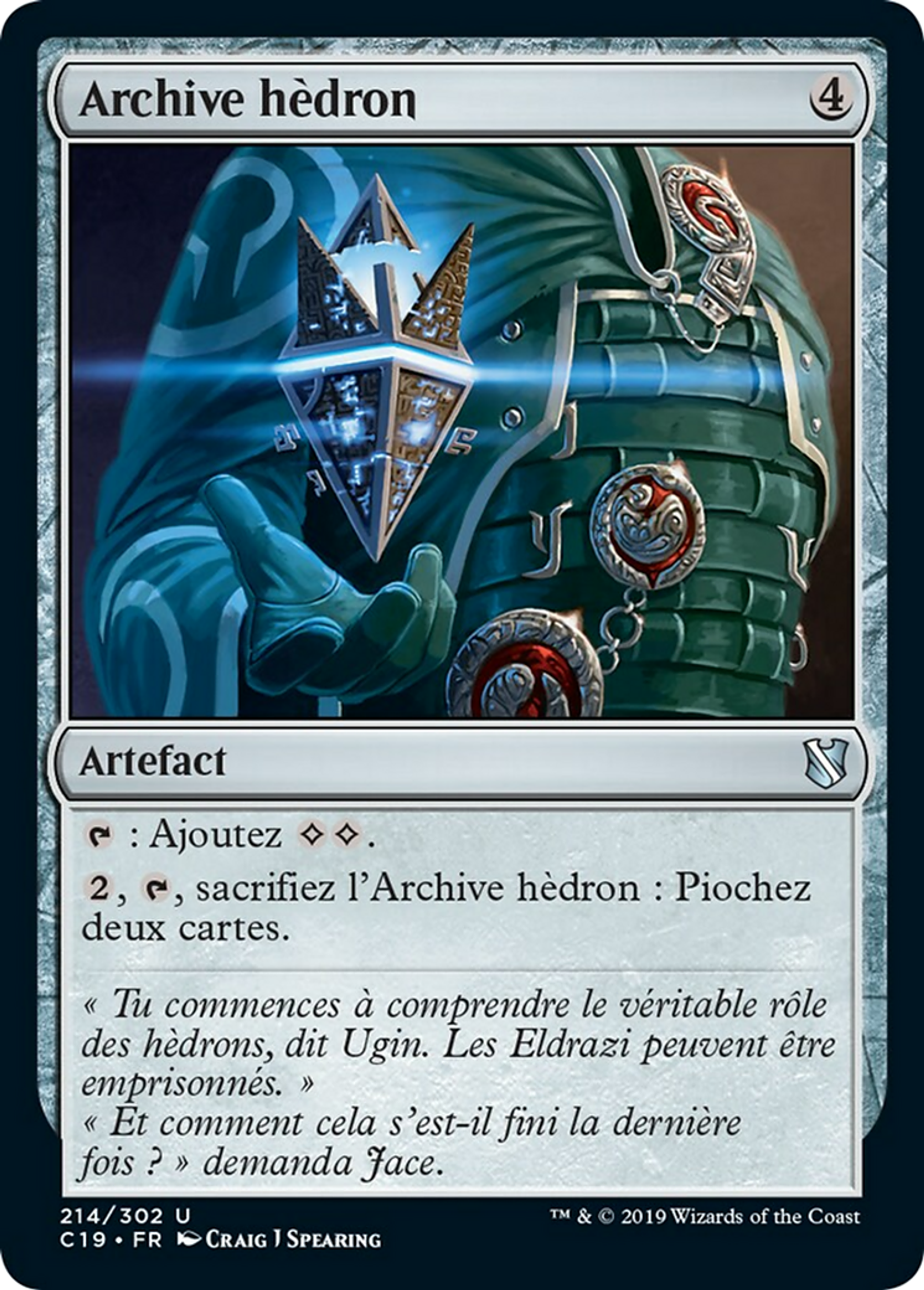 Archive hèdron — Commander 2019 — Magic: The Gathering