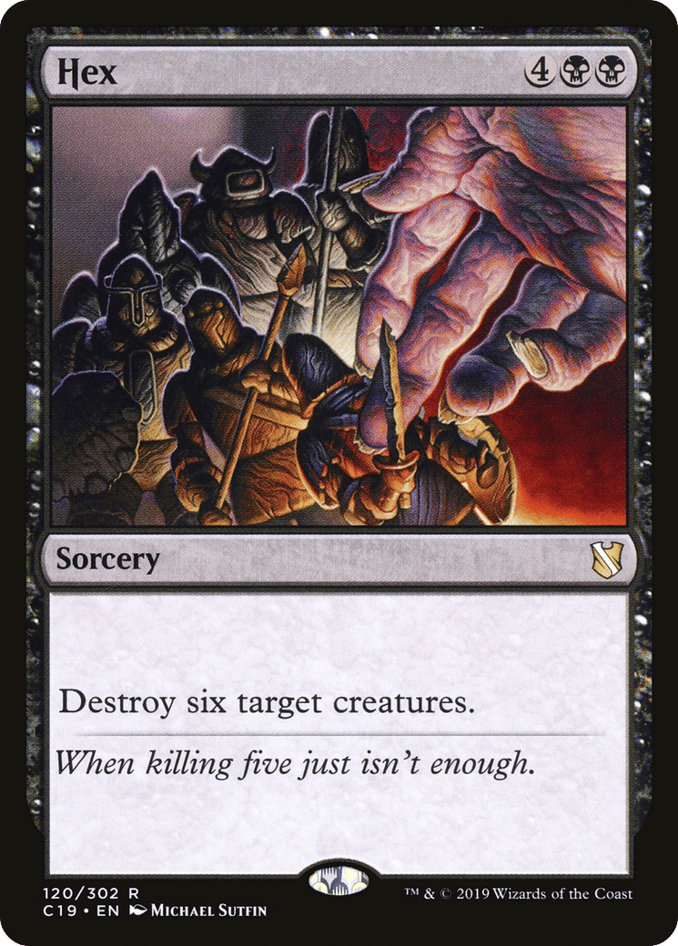 Hex — Commander 2019 — Magic: The Gathering