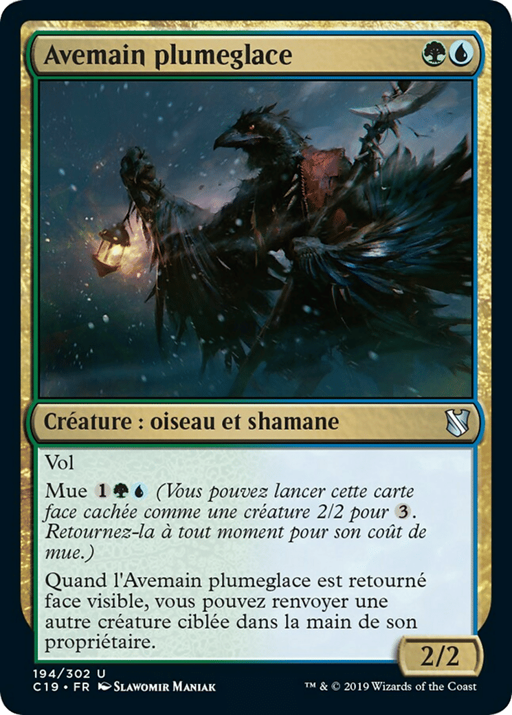 Avemain plumeglace — Commander 2019 — Magic: The Gathering