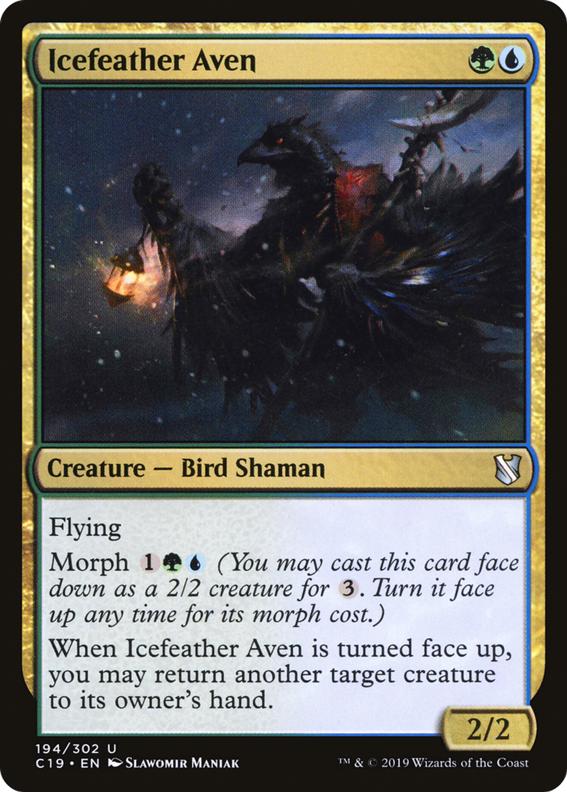 Icefeather Aven — Commander 2019 — Magic: The Gathering
