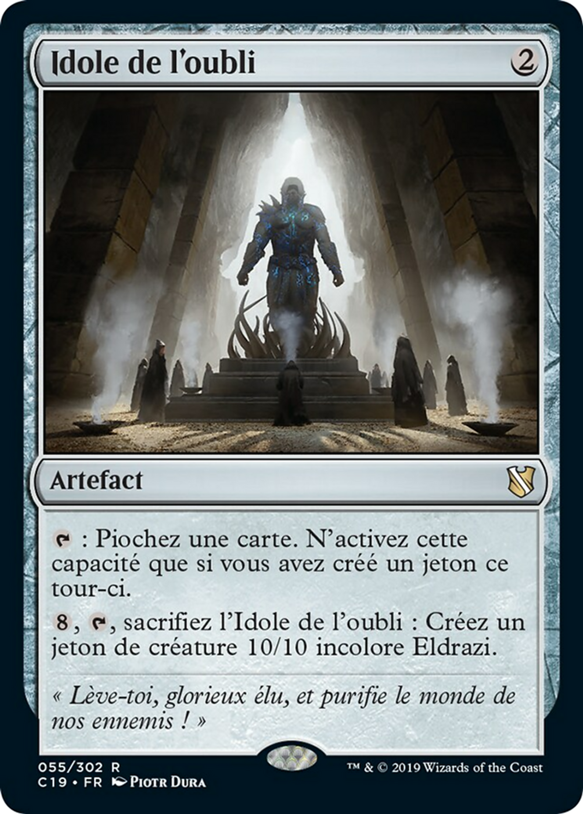 Idole de l'oubli — Commander 2019 — Magic: The Gathering