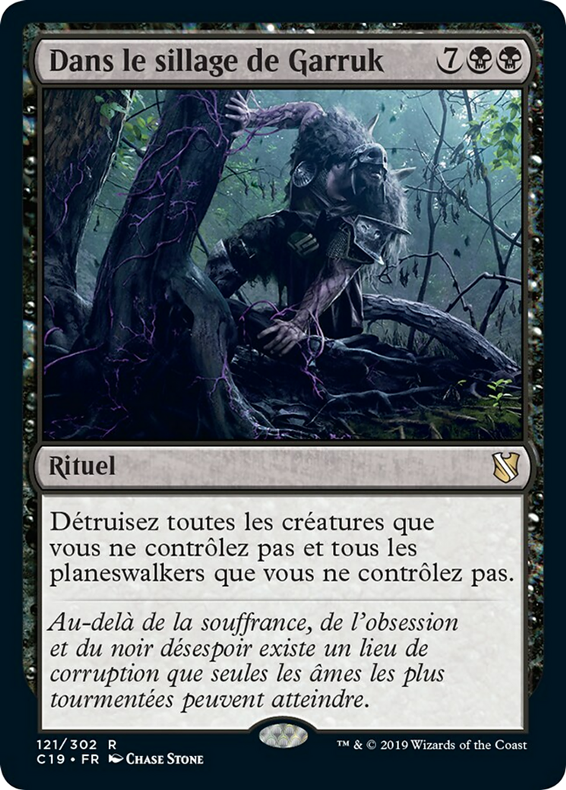 Dans le sillage de Garruk — Commander 2019 — Magic: The Gathering