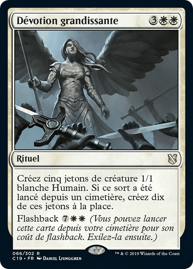 Dévotion grandissante — Commander 2019 — Magic: The Gathering