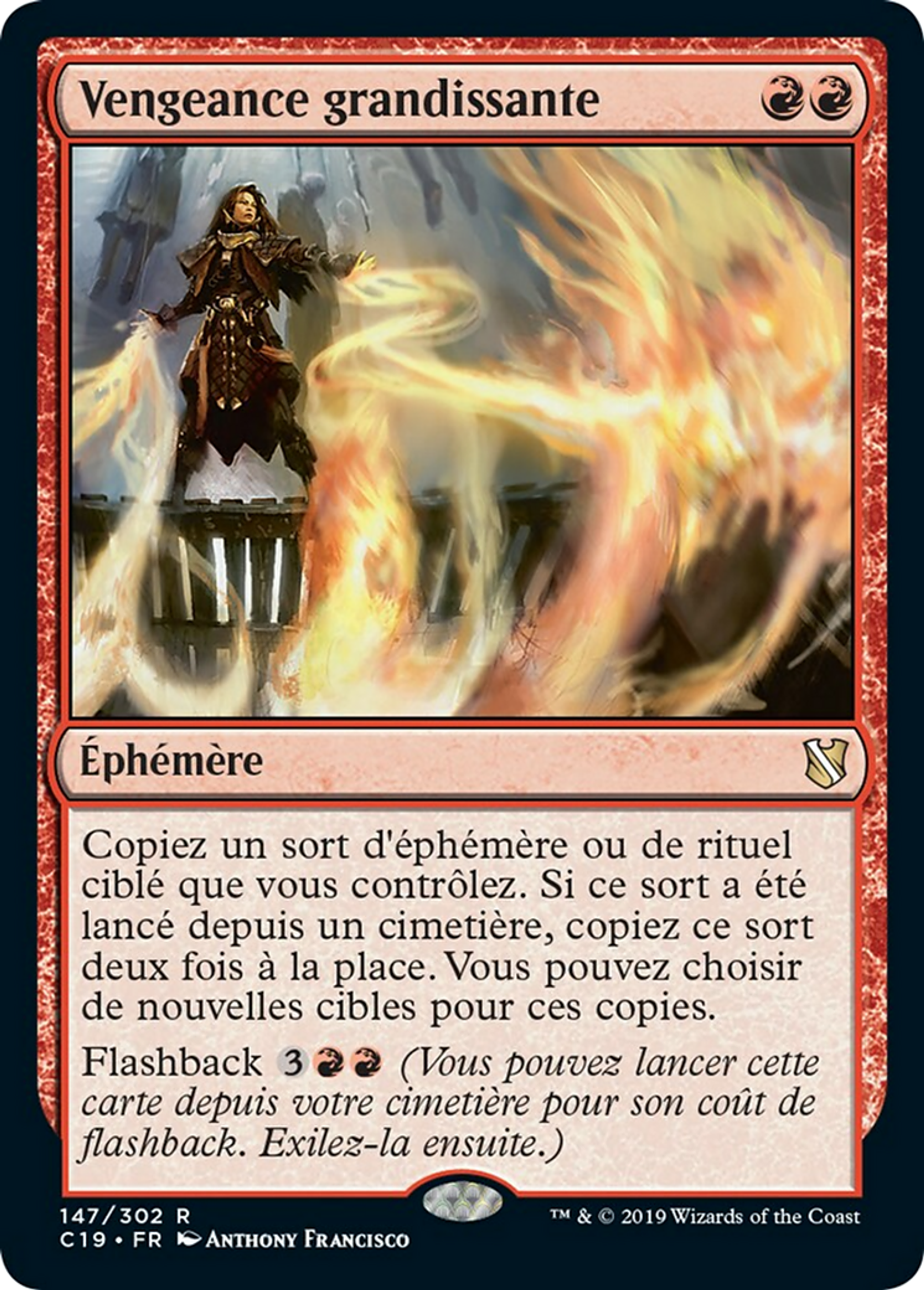 Vengeance grandissante — Commander 2019 — Magic: The Gathering