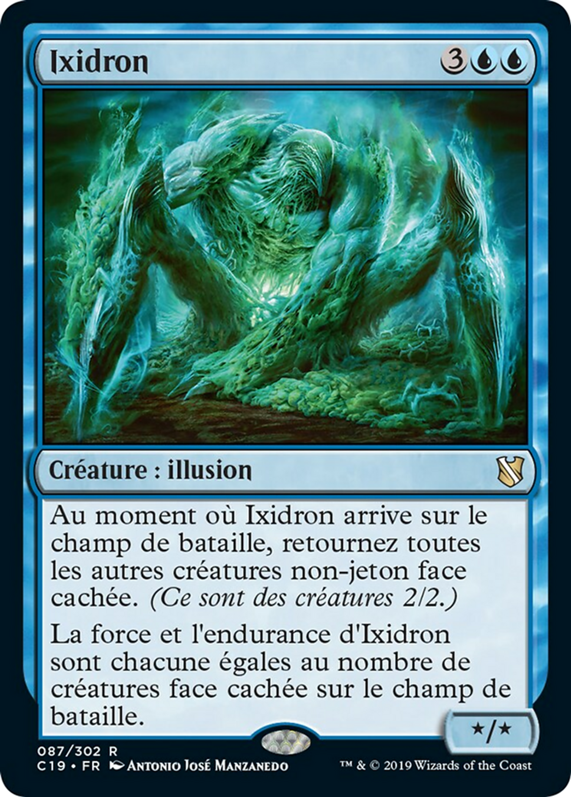 Ixidron — Commander 2019 — Magic: The Gathering