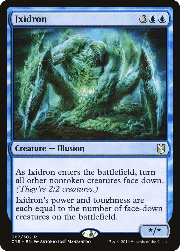 Ixidron — Commander 2019 — Magic: The Gathering