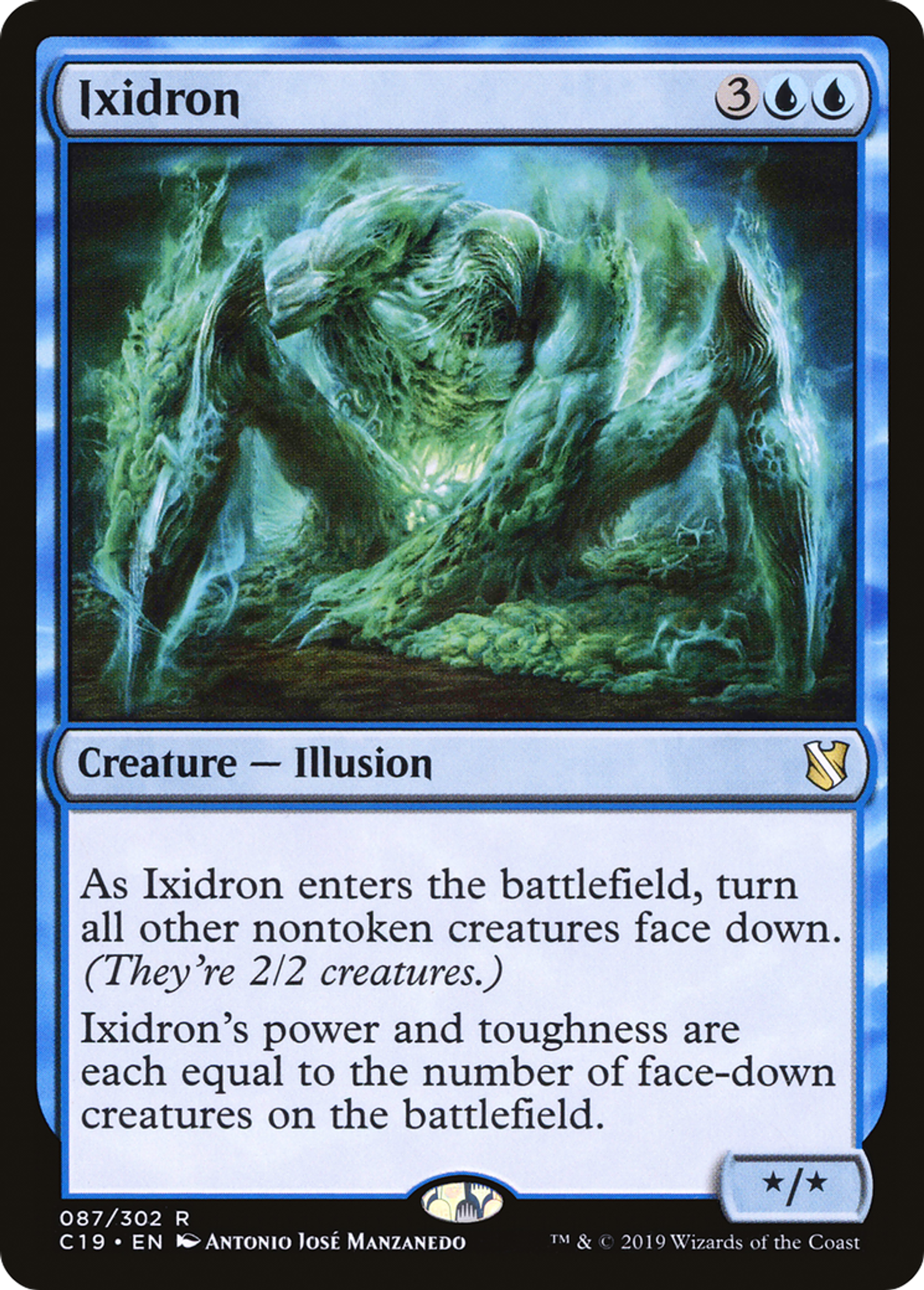Ixidron — Commander 2019 — Magic: The Gathering