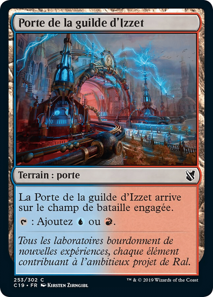 Porte de la guilde d'Izzet — Commander 2019 — Magic: The Gathering