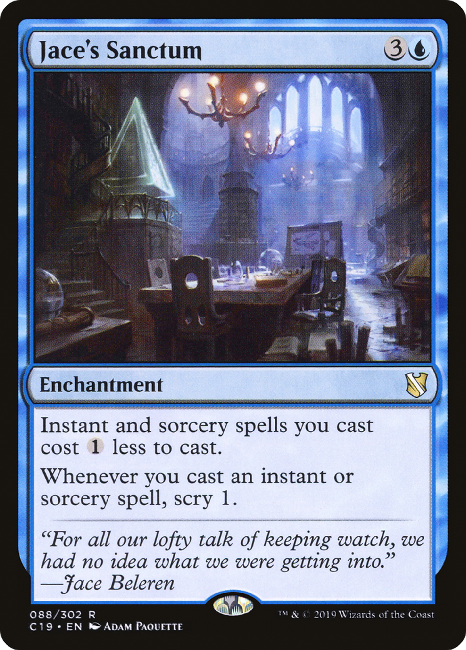 Jace's Sanctum — Commander 2019 — Magic: The Gathering