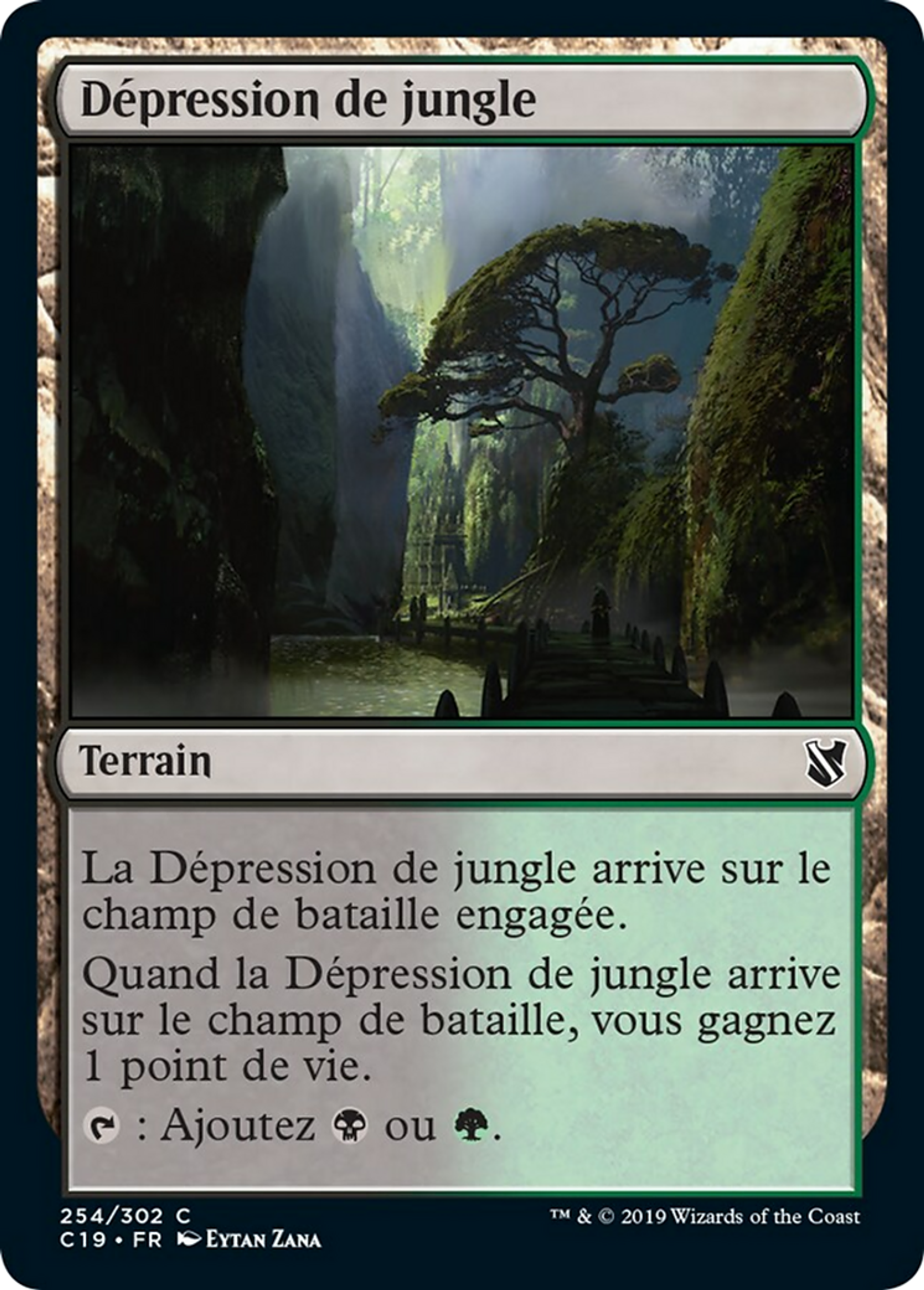 Dépression de jungle — Commander 2019 — Magic: The Gathering