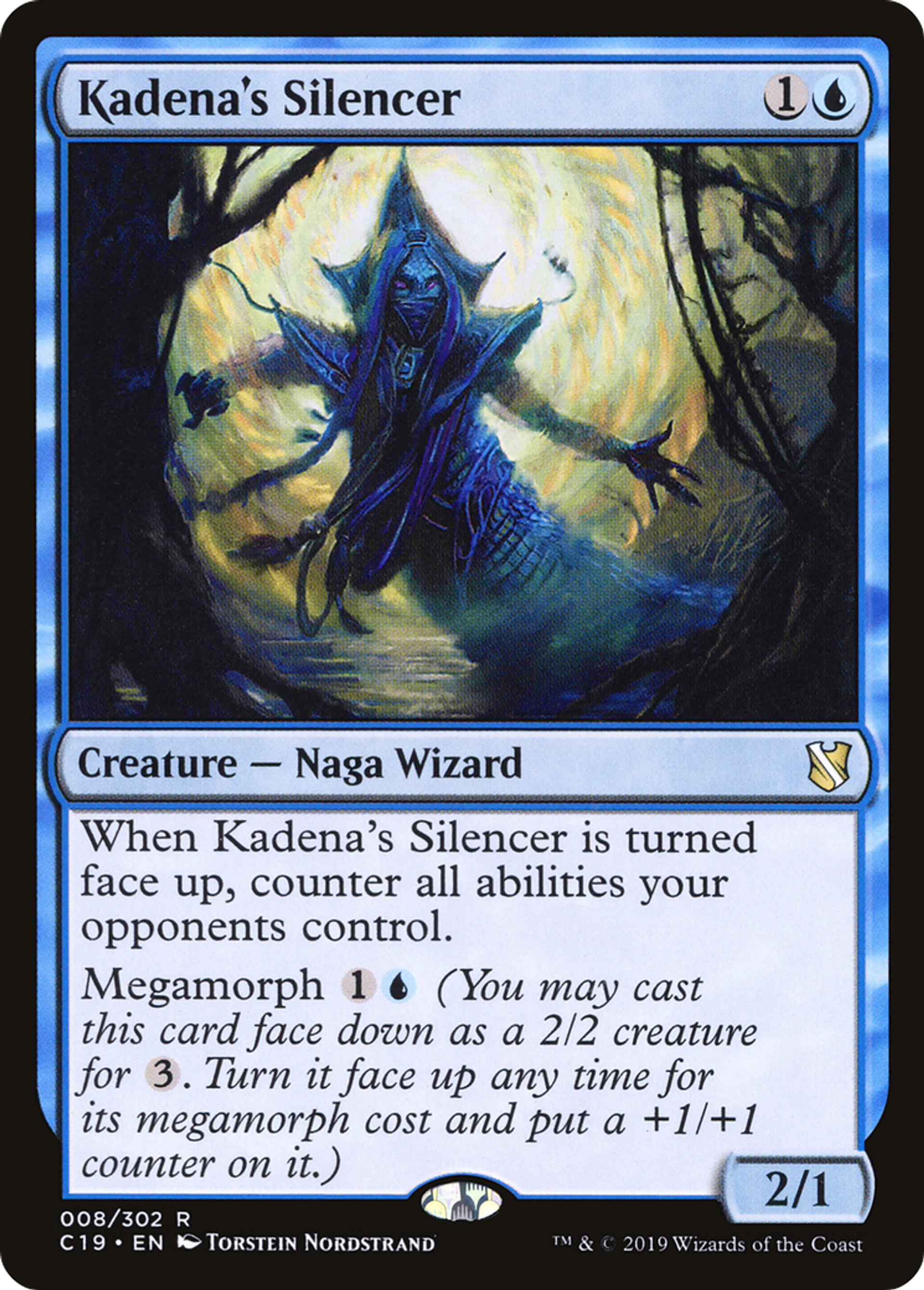 Kadena's Silencer — Commander 2019 — Magic: The Gathering