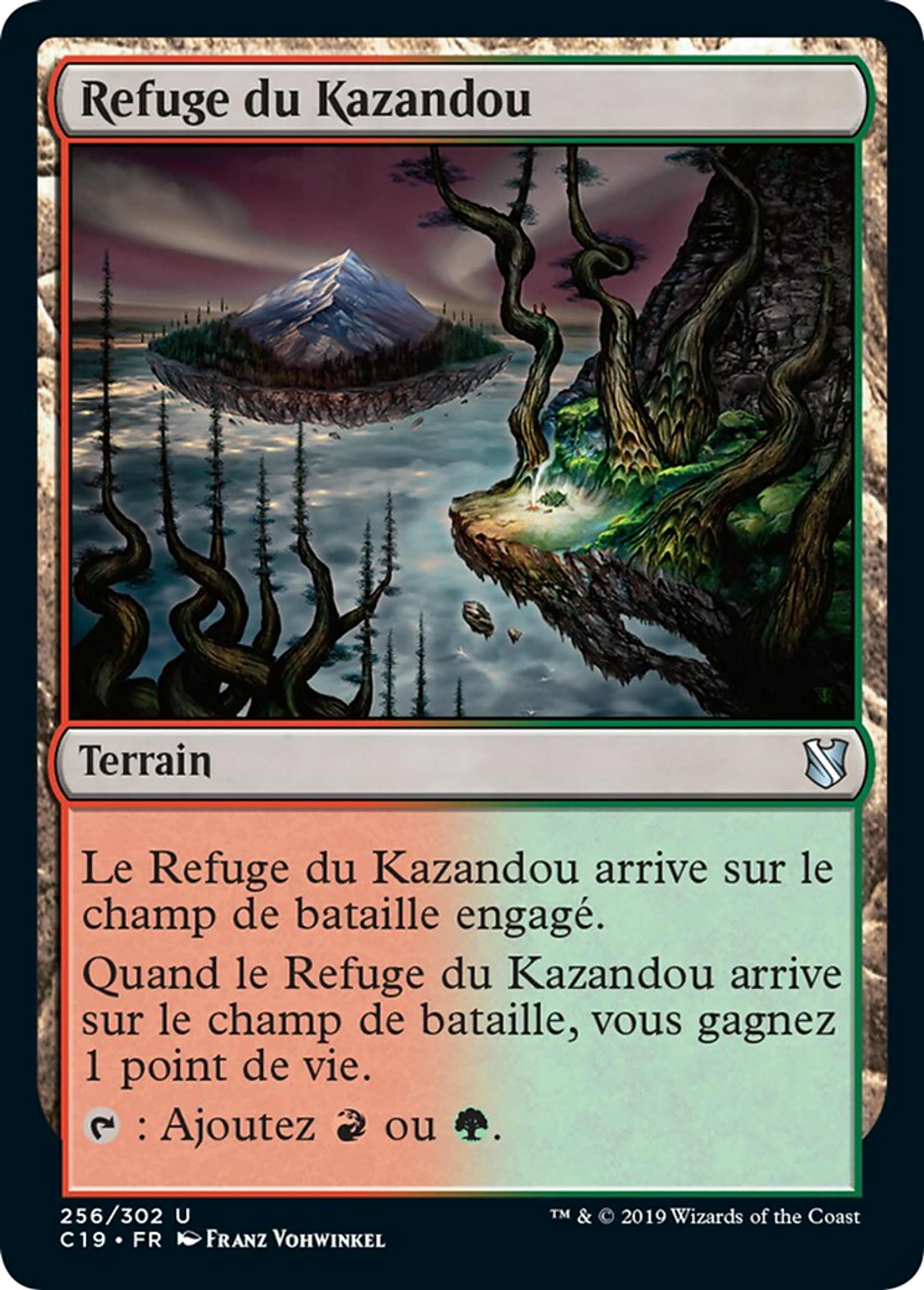 Refuge du Kazandou — Commander 2019 — Magic: The Gathering