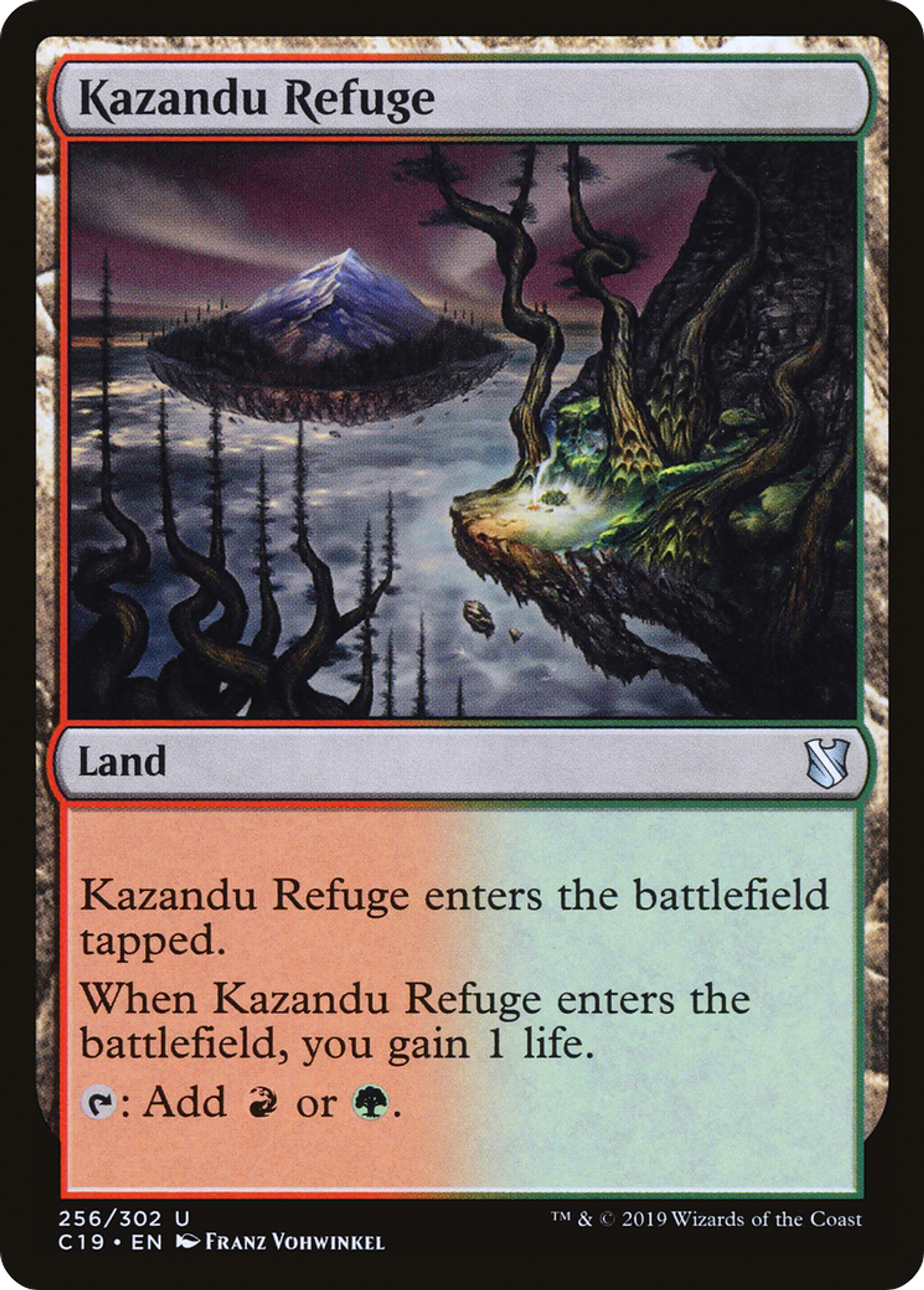 Kazandu Refuge — Commander 2019 — Magic: The Gathering