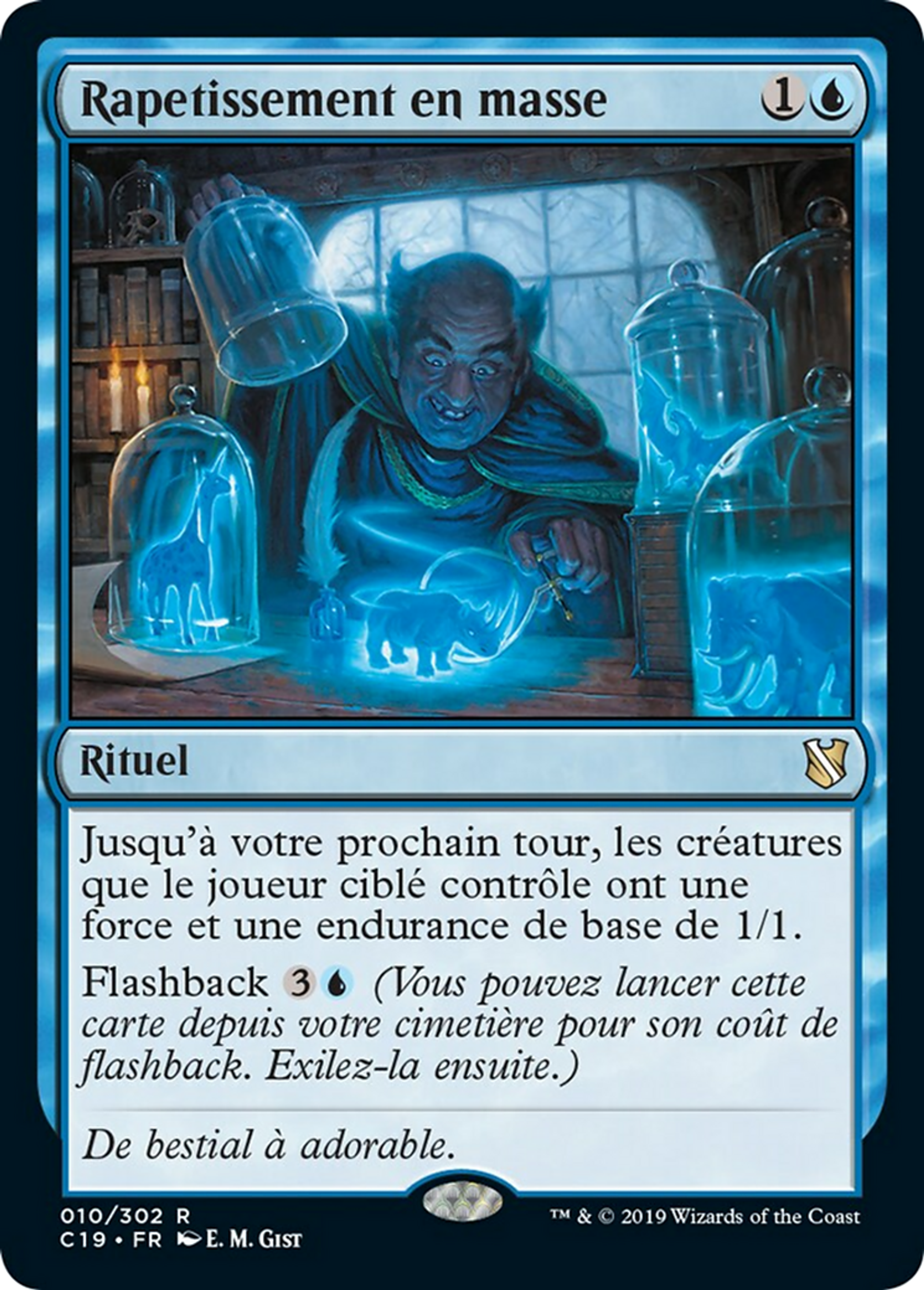 Rapetissement en masse — Commander 2019 — Magic: The Gathering