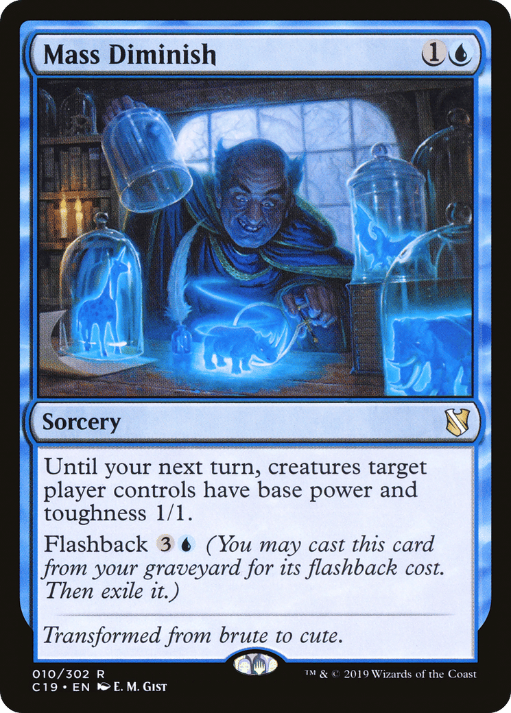 Rapetissement en masse — Commander 2019 — Magic: The Gathering
