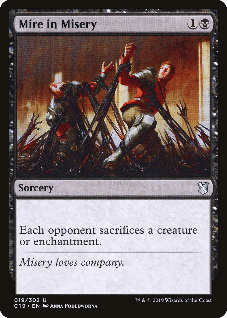 Enlisement dans la misère — Commander 2019 — Magic: The Gathering