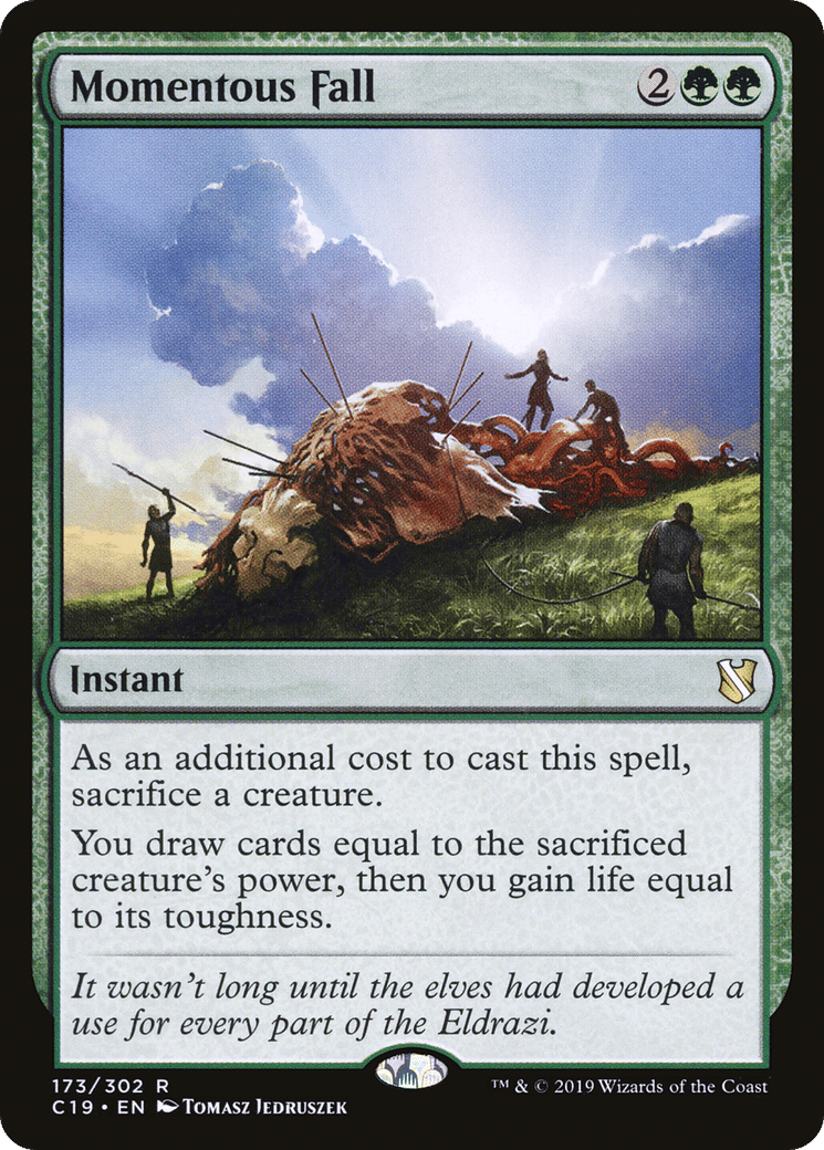 Momentous Fall — Commander 2019 — Magic: The Gathering