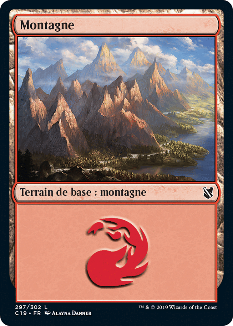Montagne — Commander 2019 — Magic: The Gathering