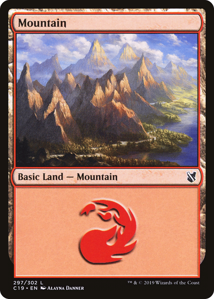 Mountain — Commander 2019 — Magic: The Gathering