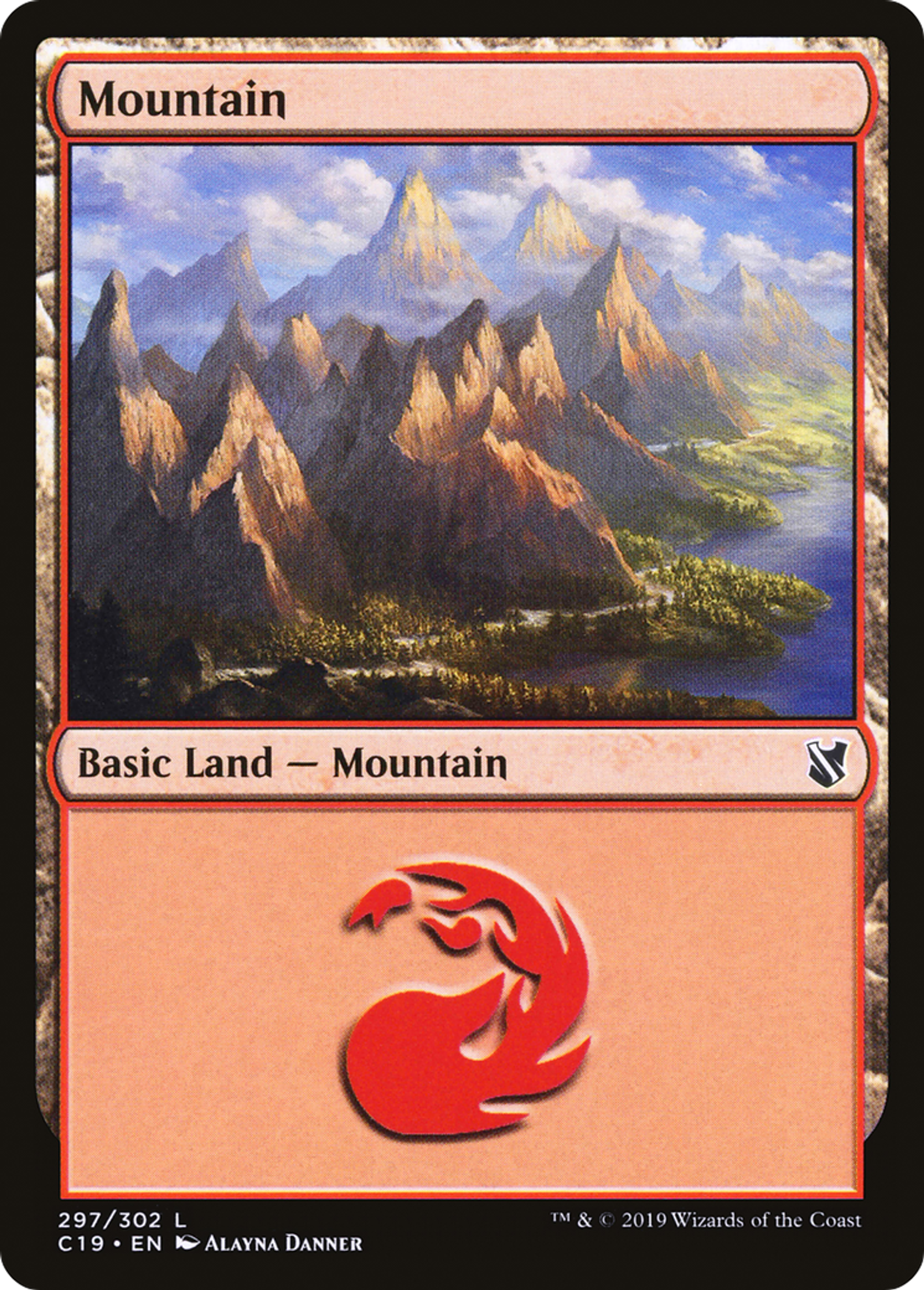 Mountain — Commander 2019 — Magic: The Gathering