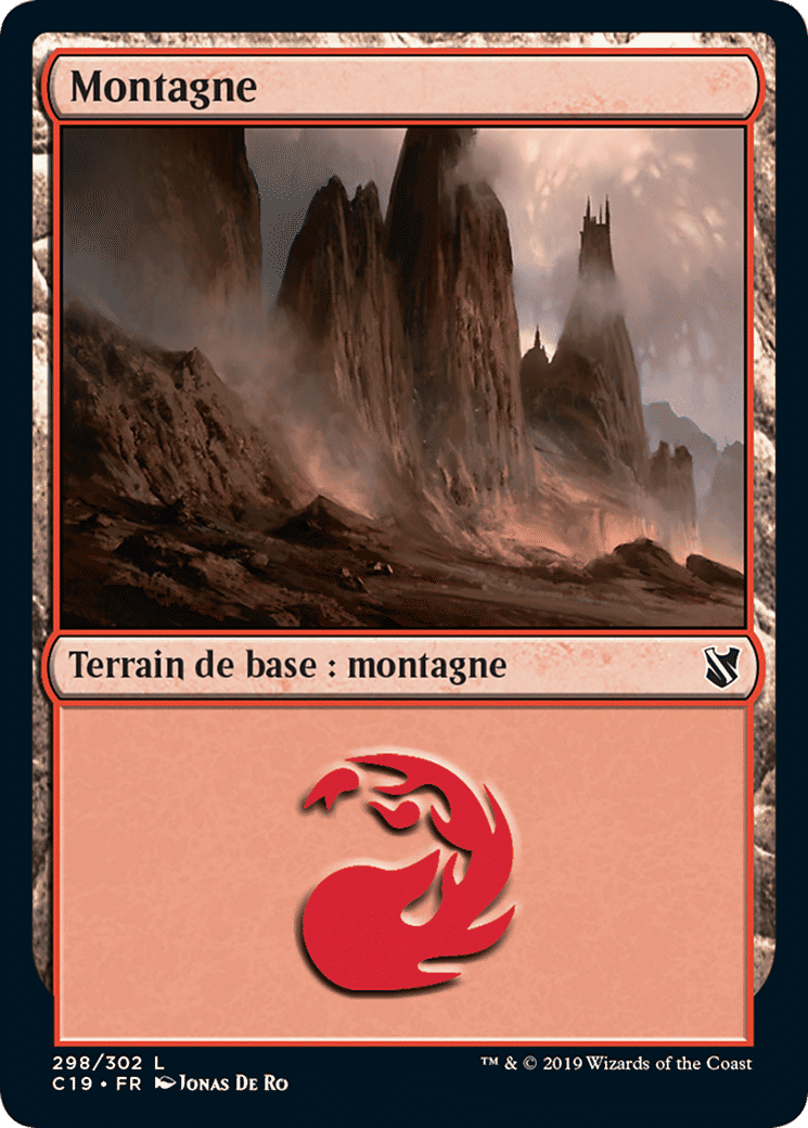 Montagne — Commander 2019 — Magic: The Gathering
