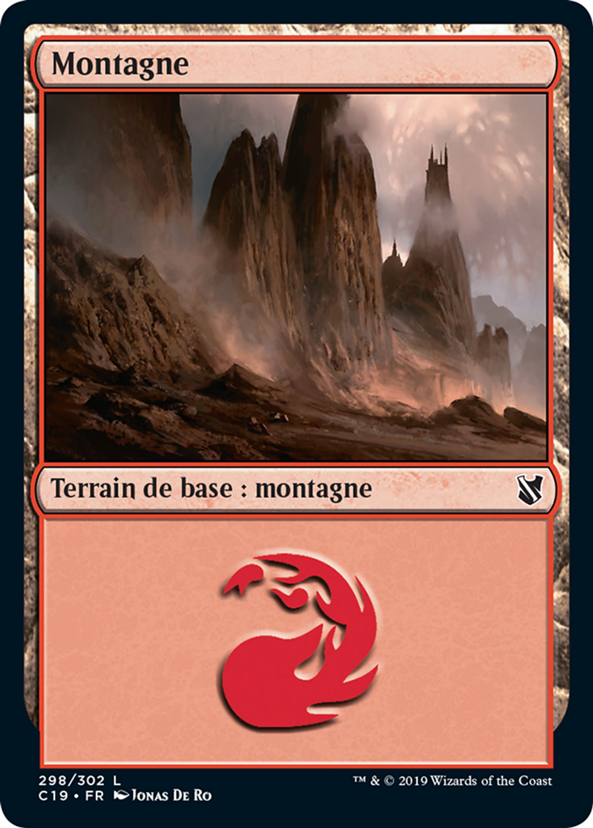 Montagne — Commander 2019 — Magic: The Gathering