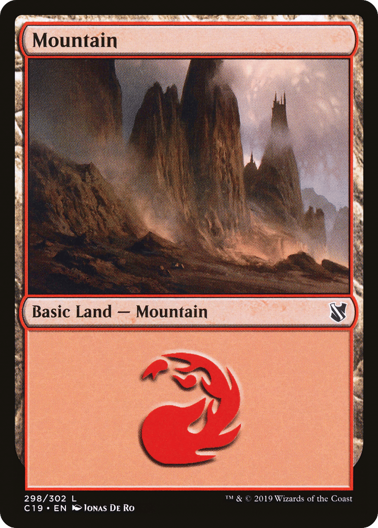 Mountain — Commander 2019 — Magic: The Gathering