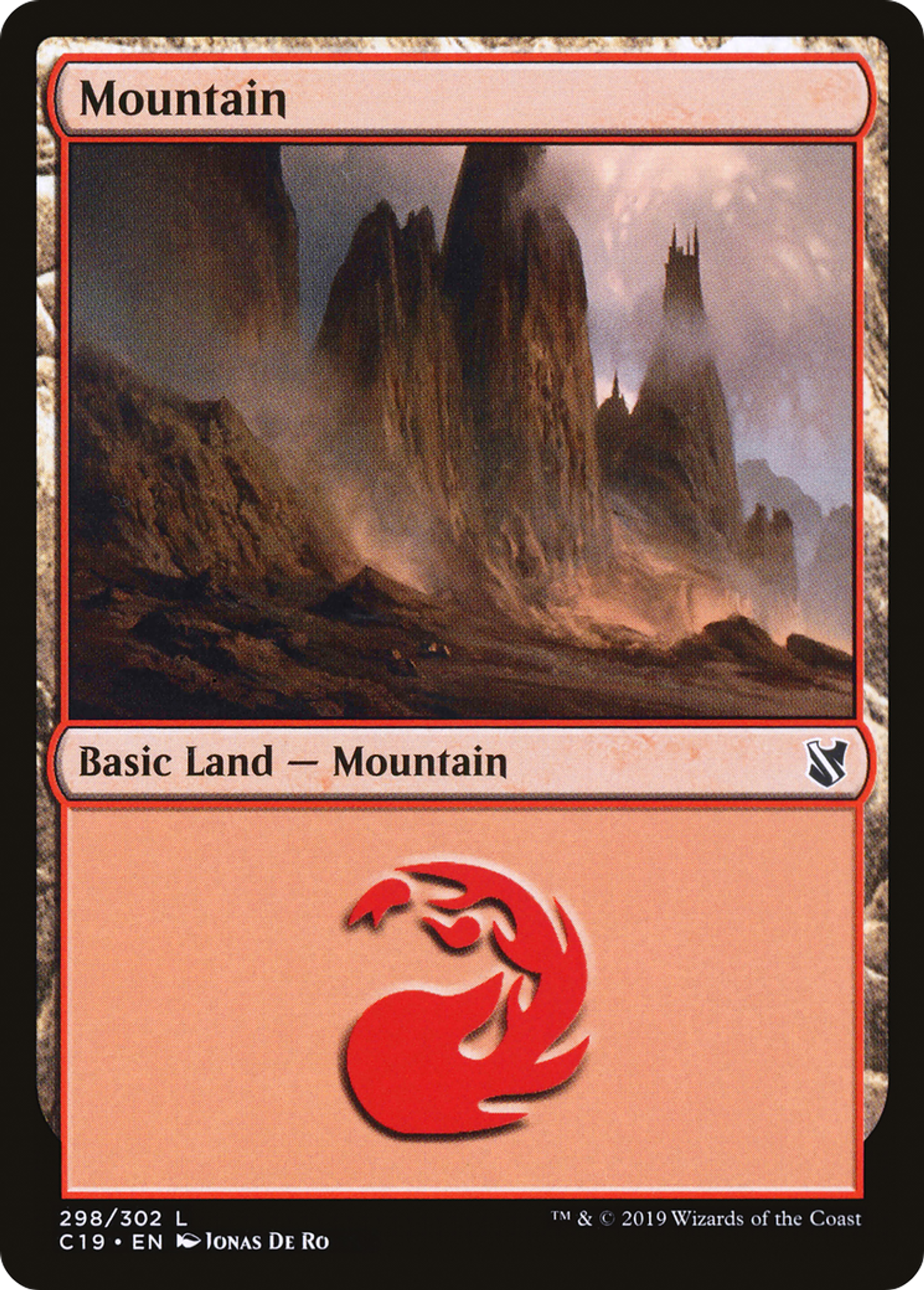 Mountain — Commander 2019 — Magic: The Gathering