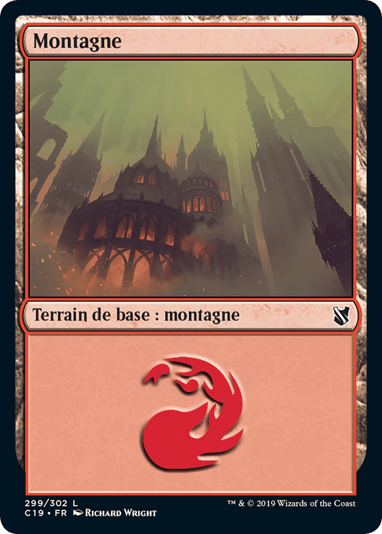 Montagne — Commander 2019 — Magic: The Gathering