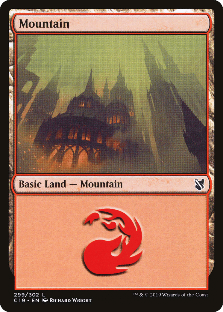 Mountain — Commander 2019 — Magic: The Gathering