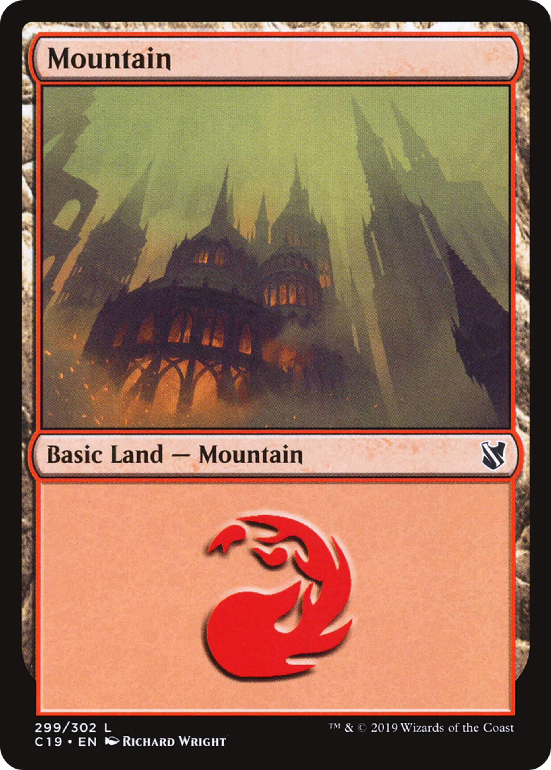 Mountain — Commander 2019 — Magic: The Gathering