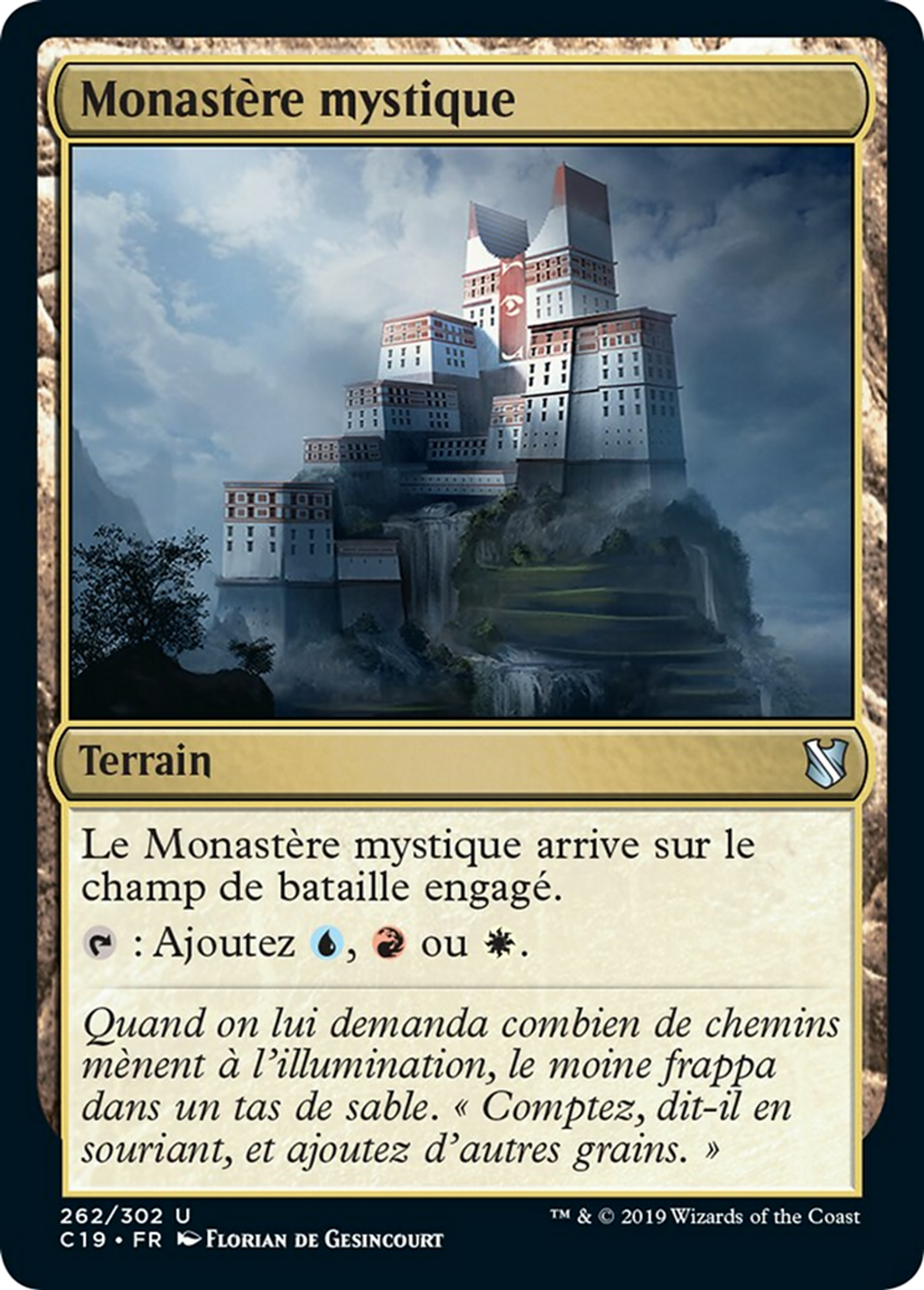 Monastère mystique — Commander 2019 — Magic: The Gathering