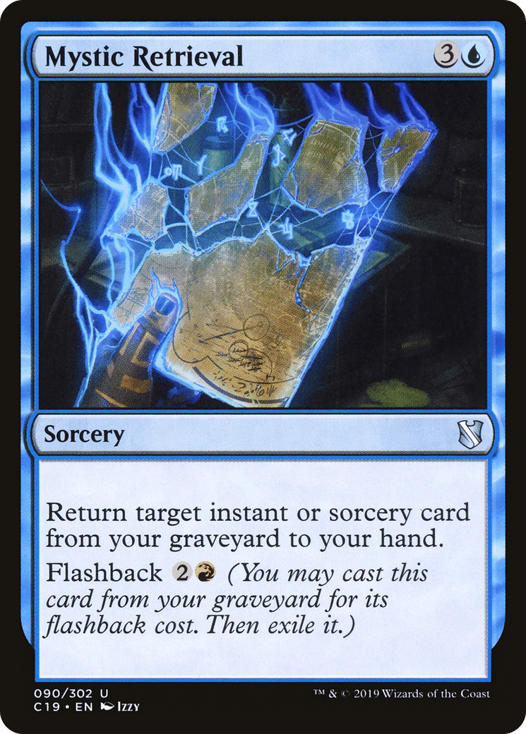 Mystic Retrieval — Commander 2019 — Magic: The Gathering