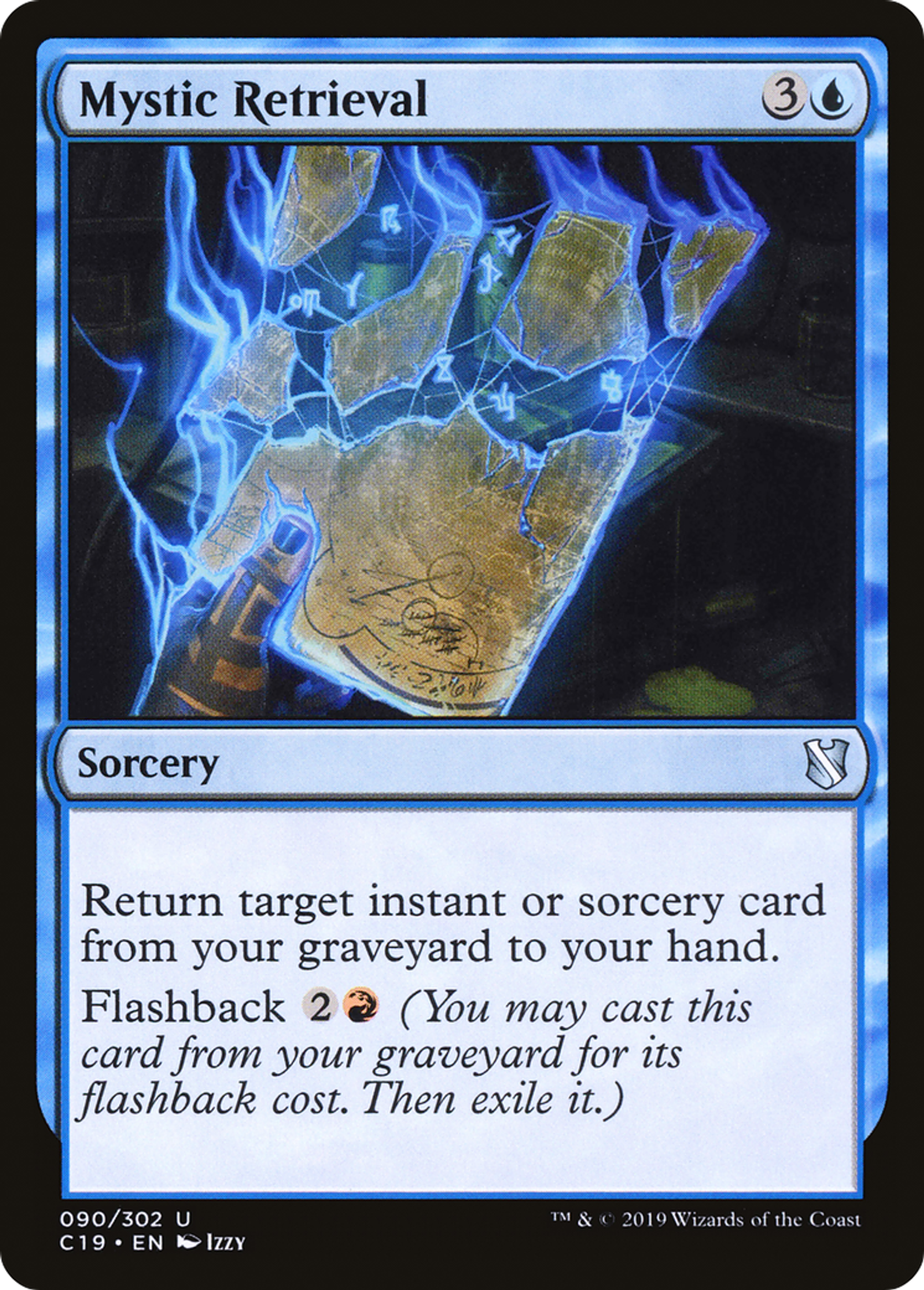 Mystic Retrieval — Commander 2019 — Magic: The Gathering