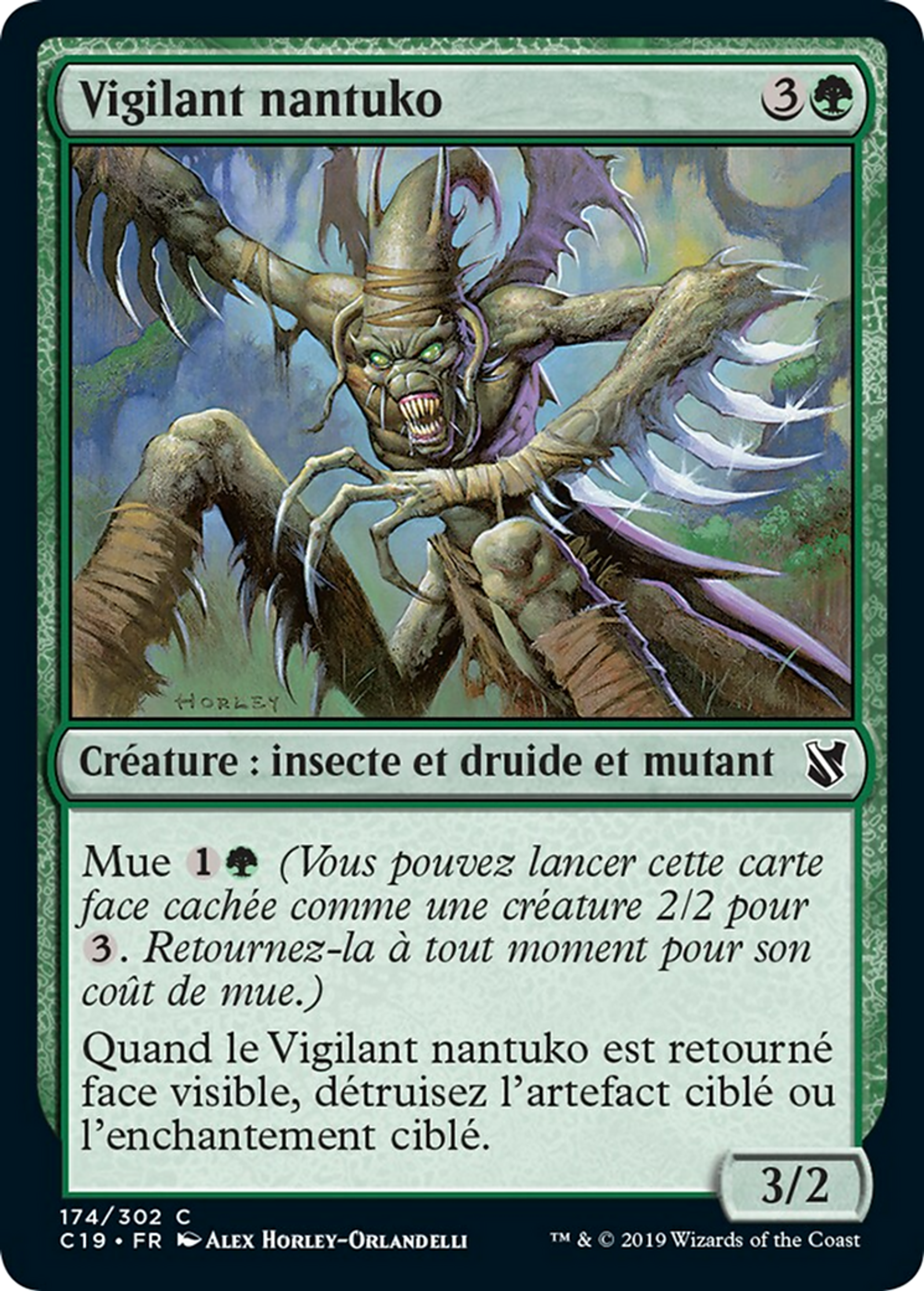 Vigilant nantuko — Commander 2019 — Magic: The Gathering