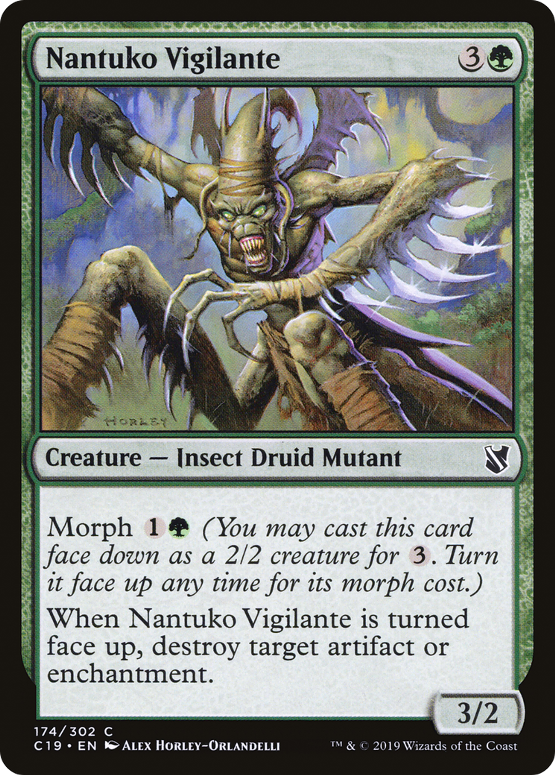 Nantuko Vigilante — Commander 2019 — Magic: The Gathering