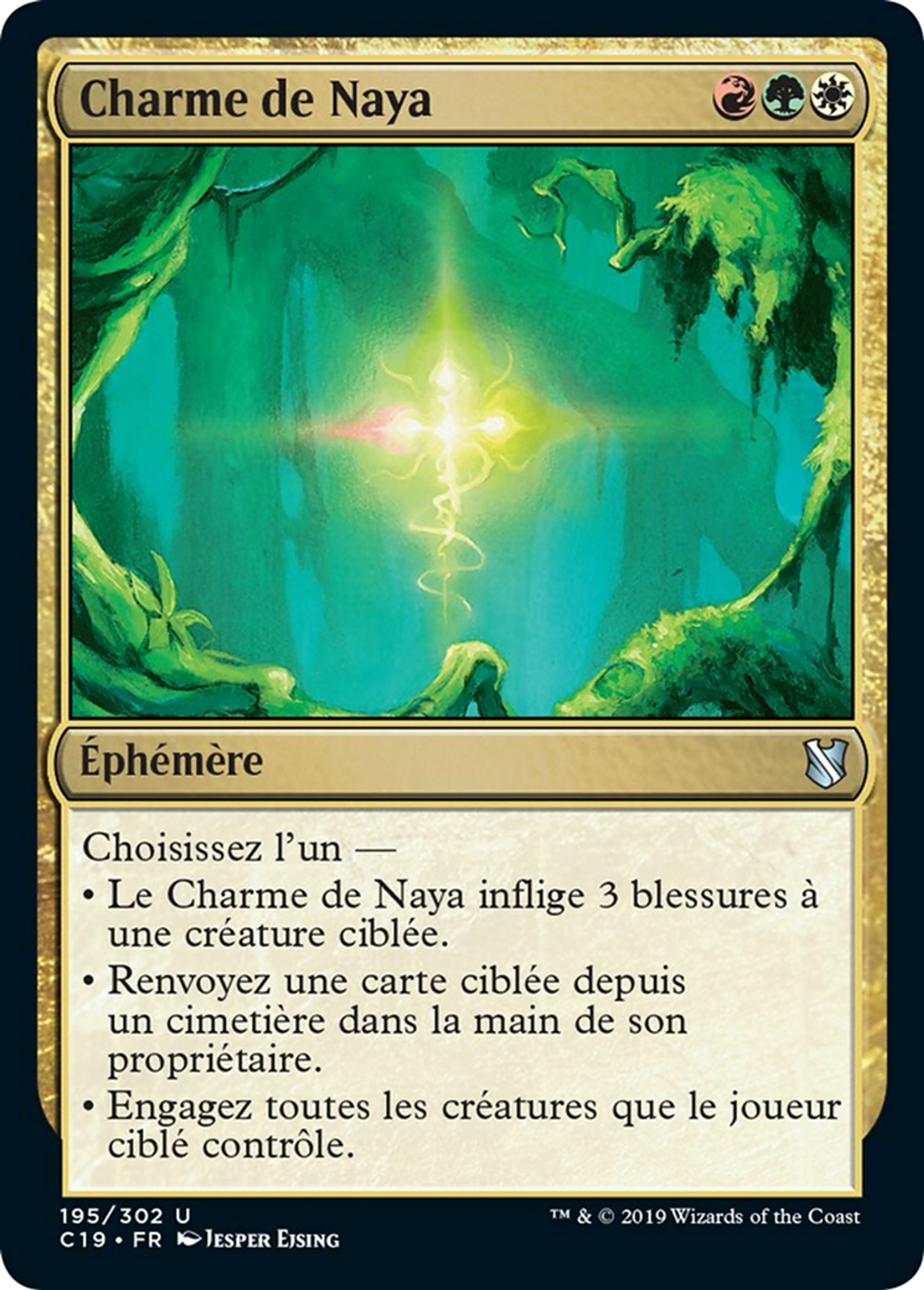 Charme de Naya — Commander 2019 — Magic: The Gathering