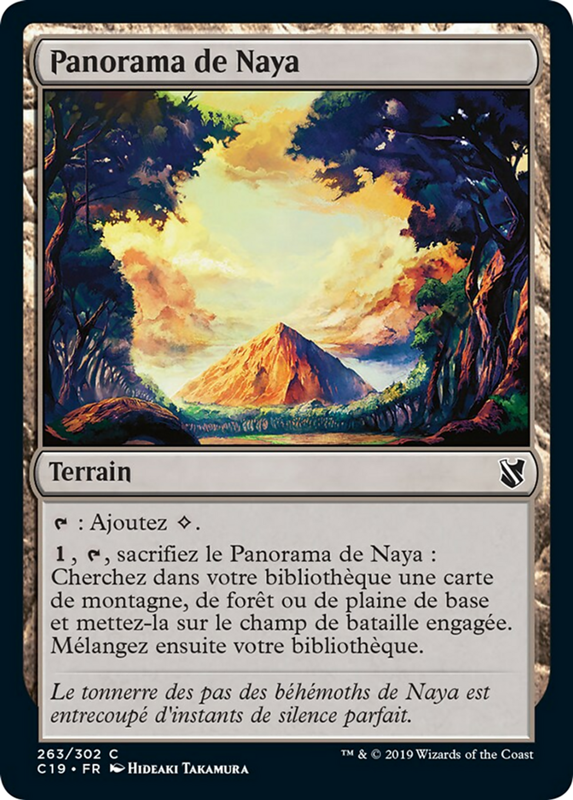 Panorama de Naya — Commander 2019 — Magic: The Gathering