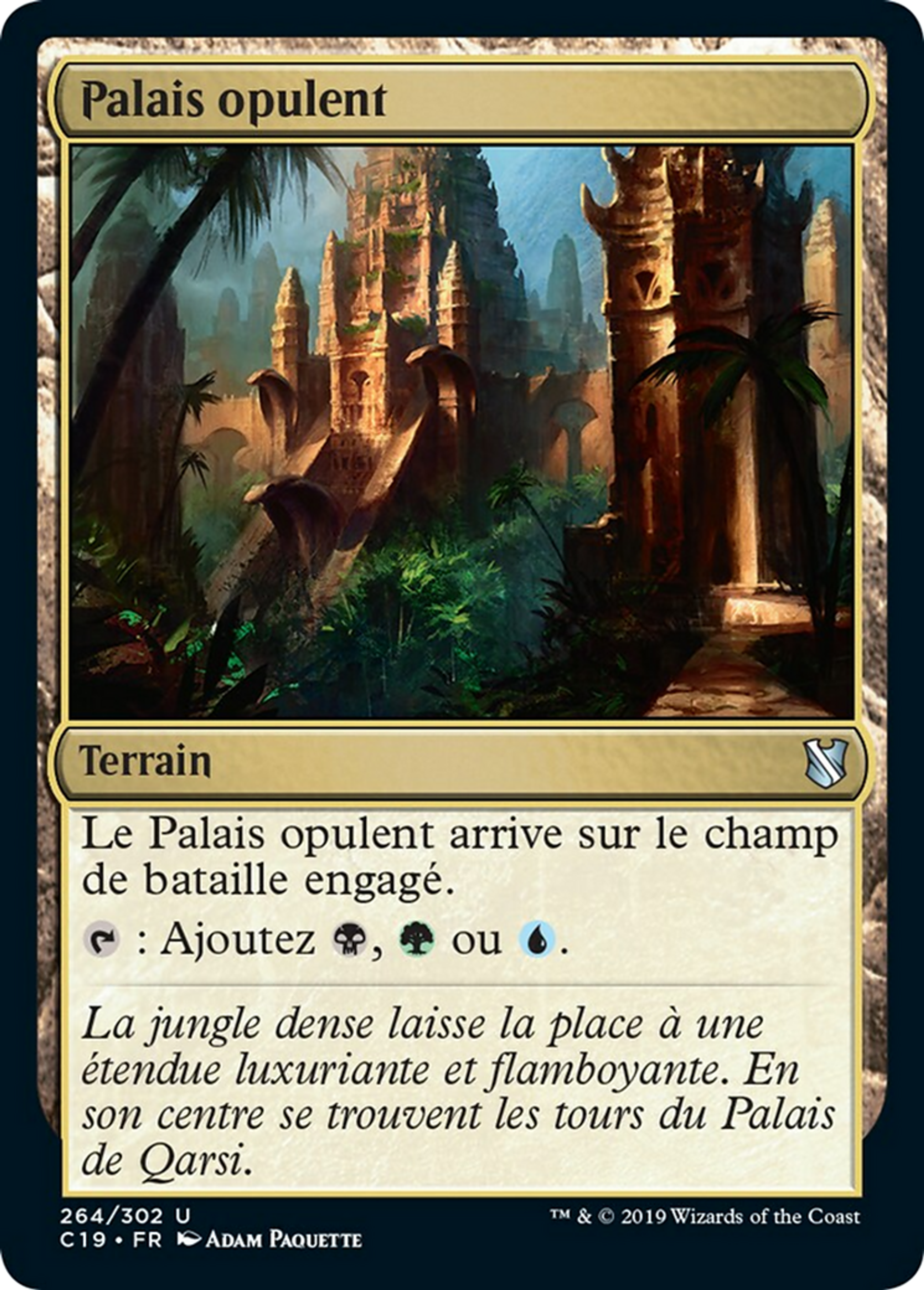 Palais opulent — Commander 2019 — Magic: The Gathering