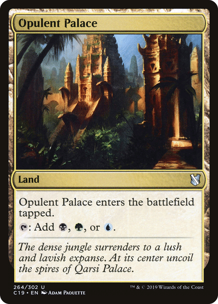 Opulent Palace — Commander 2019 — Magic: The Gathering