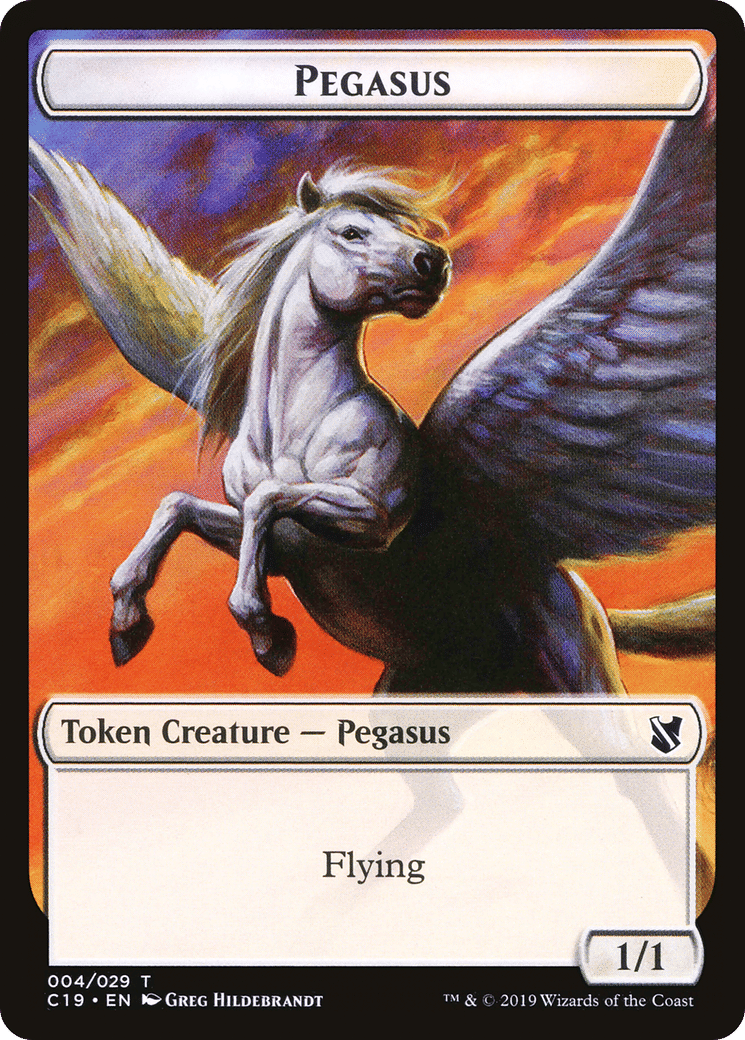 Pegasus — Commander 2019 — Magic: The Gathering