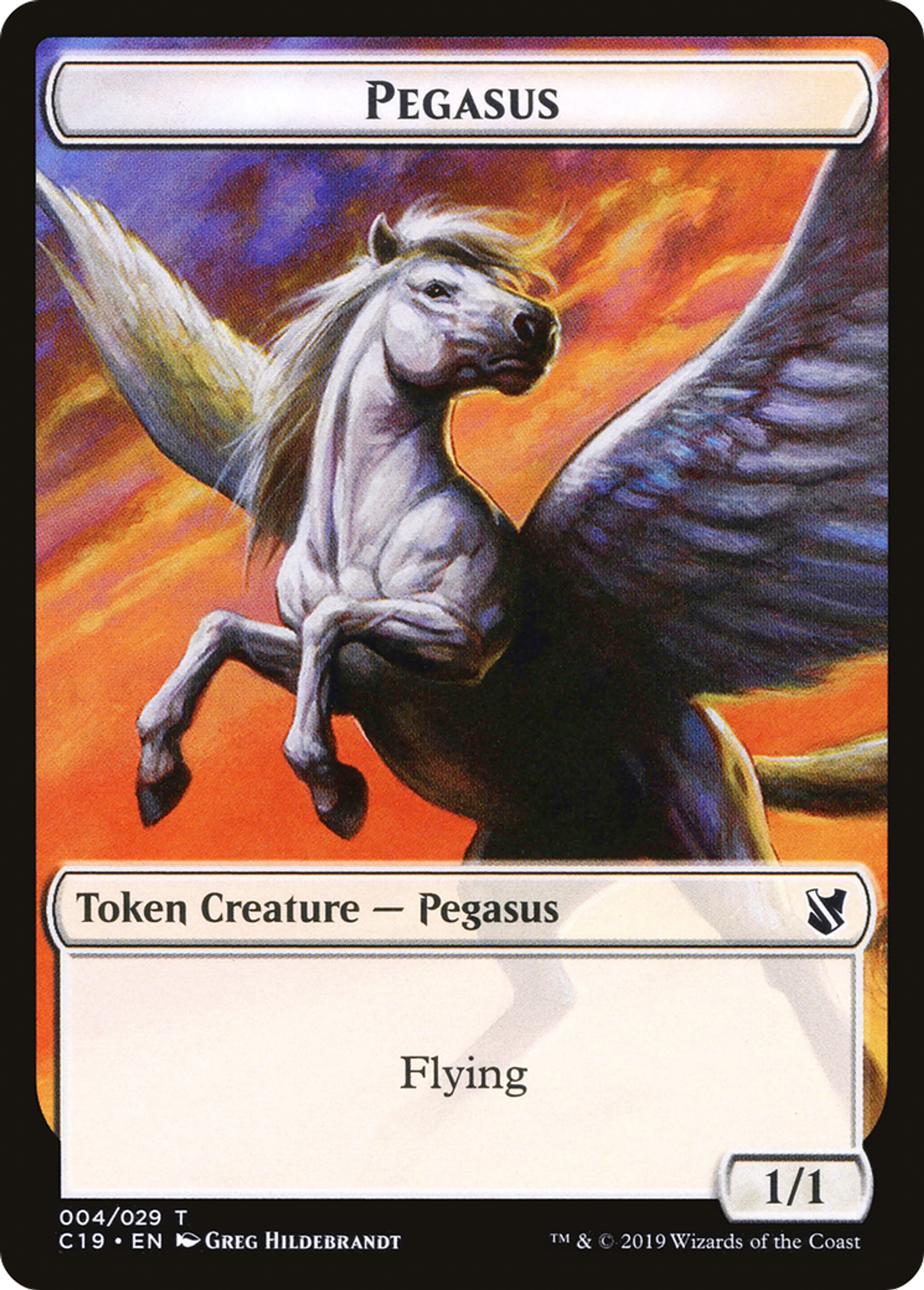 Pegasus — Commander 2019 — Magic: The Gathering