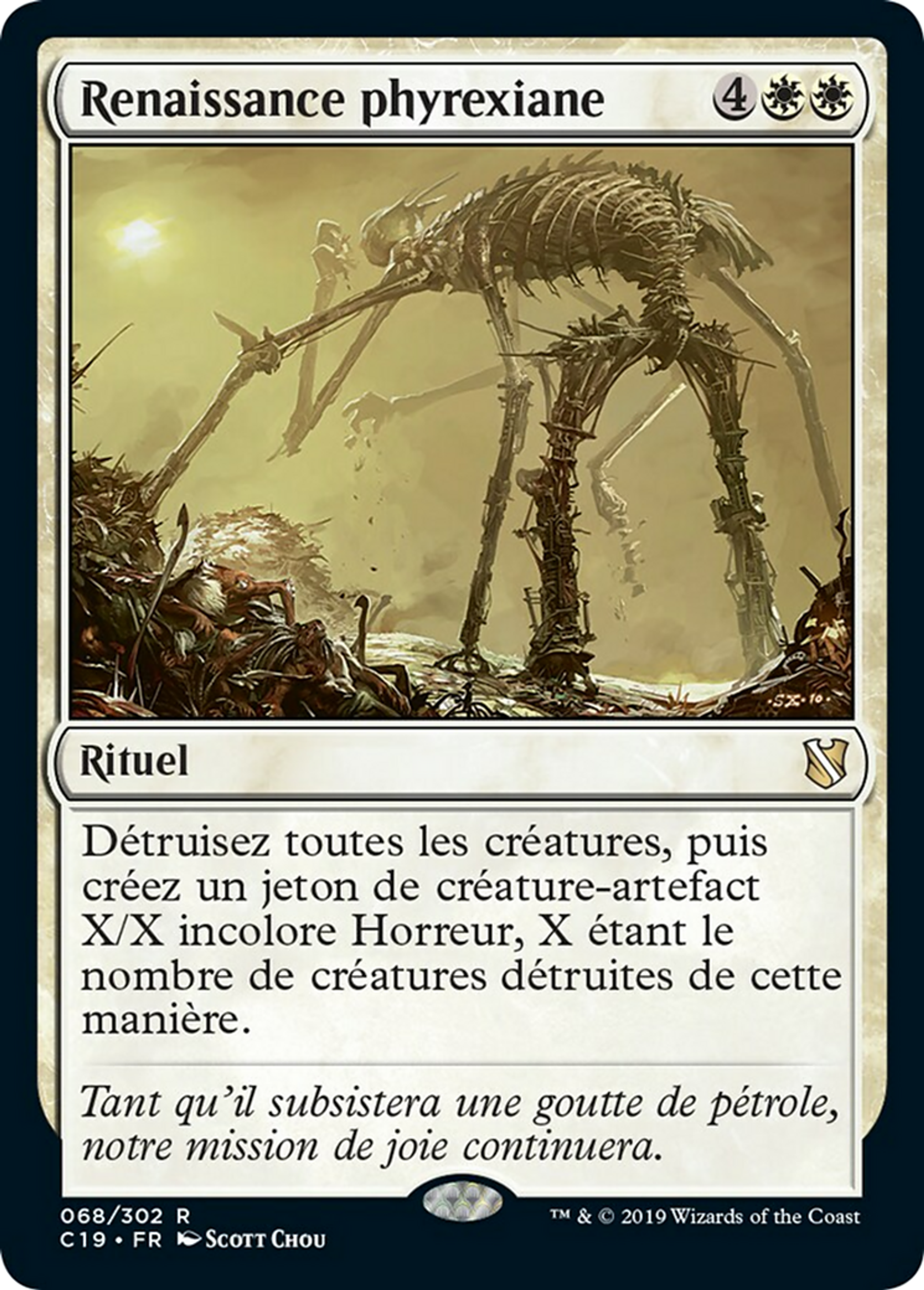 Renaissance phyrexiane — Commander 2019 — Magic: The Gathering