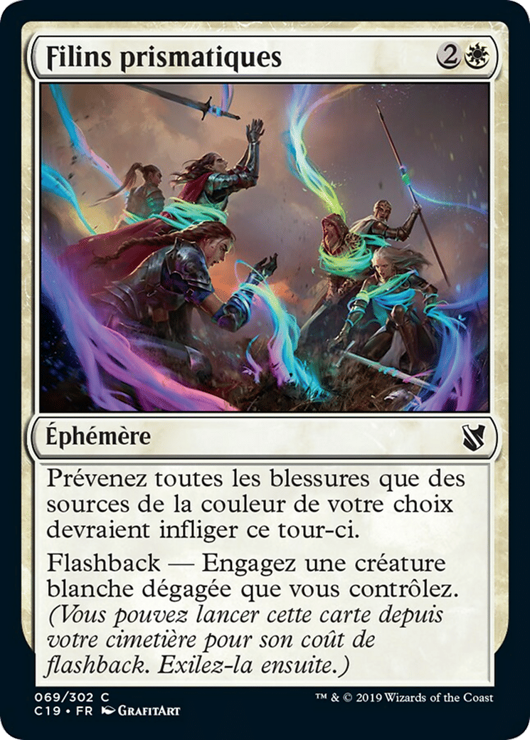Filins prismatiques — Commander 2019 — Magic: The Gathering
