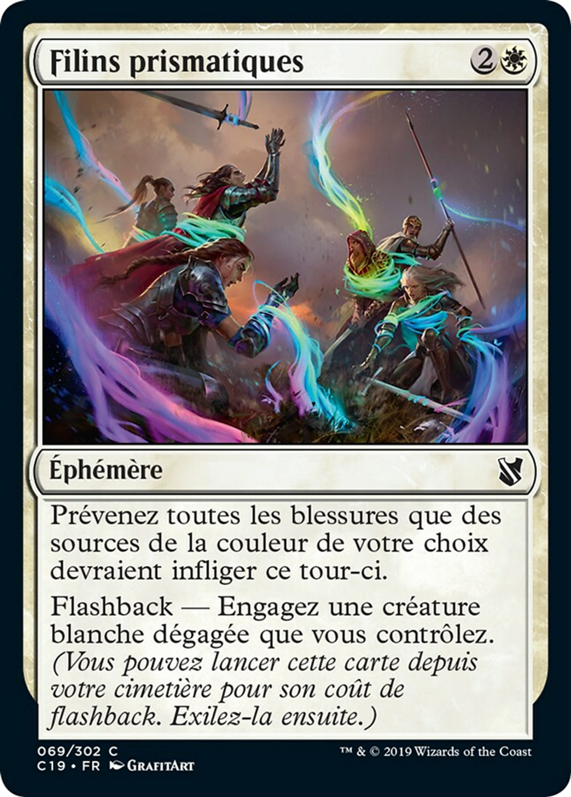 Filins prismatiques — Commander 2019 — Magic: The Gathering