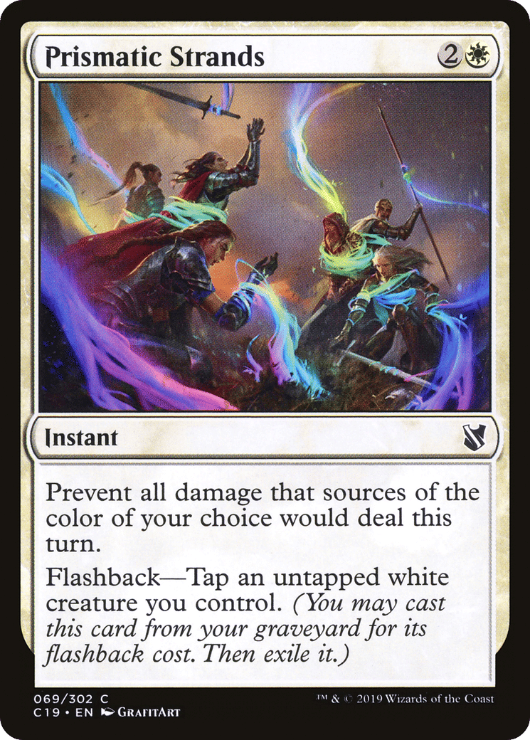 Prismatic Strands — Commander 2019 — Magic: The Gathering