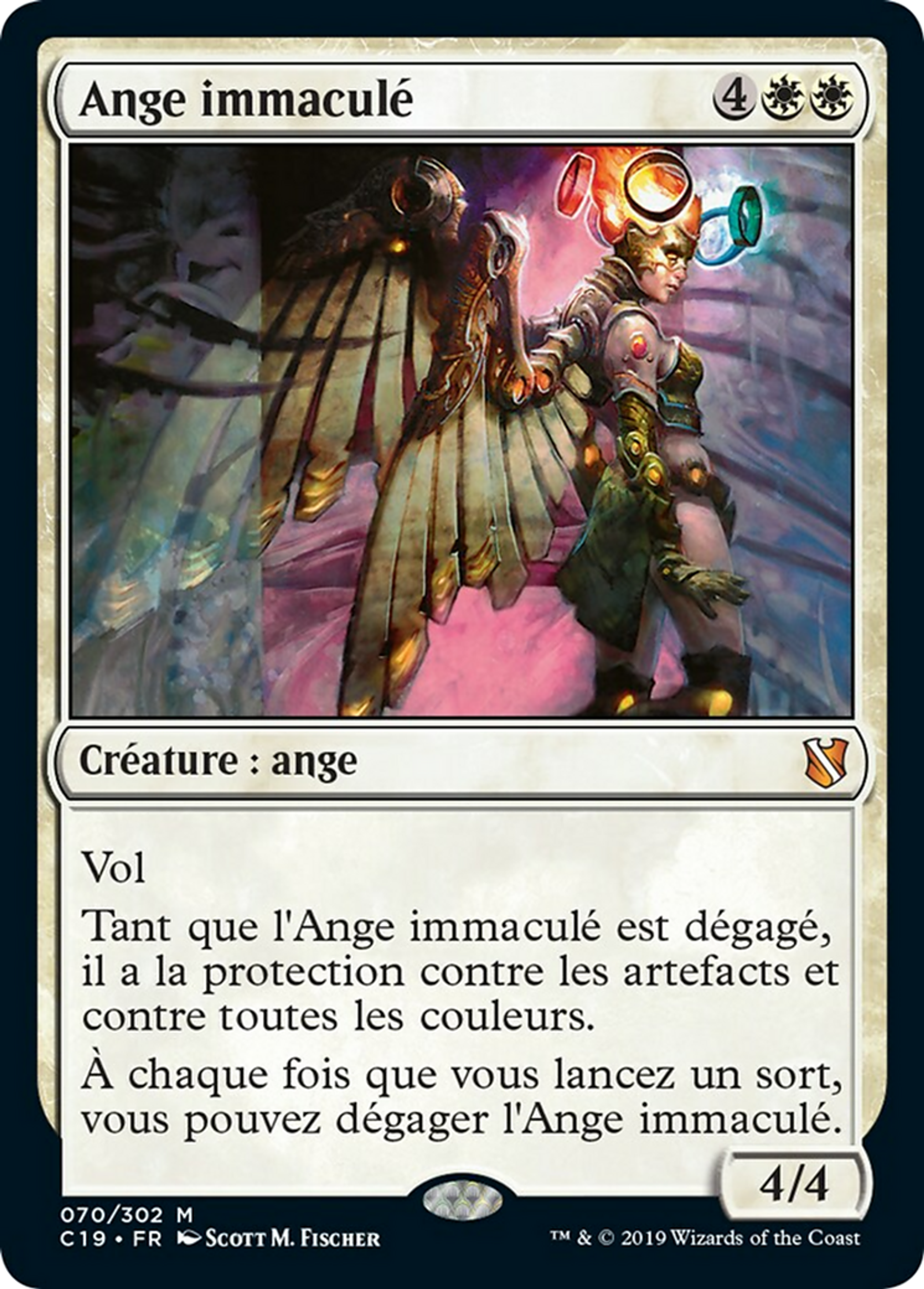Ange immaculé — Commander 2019 — Magic: The Gathering