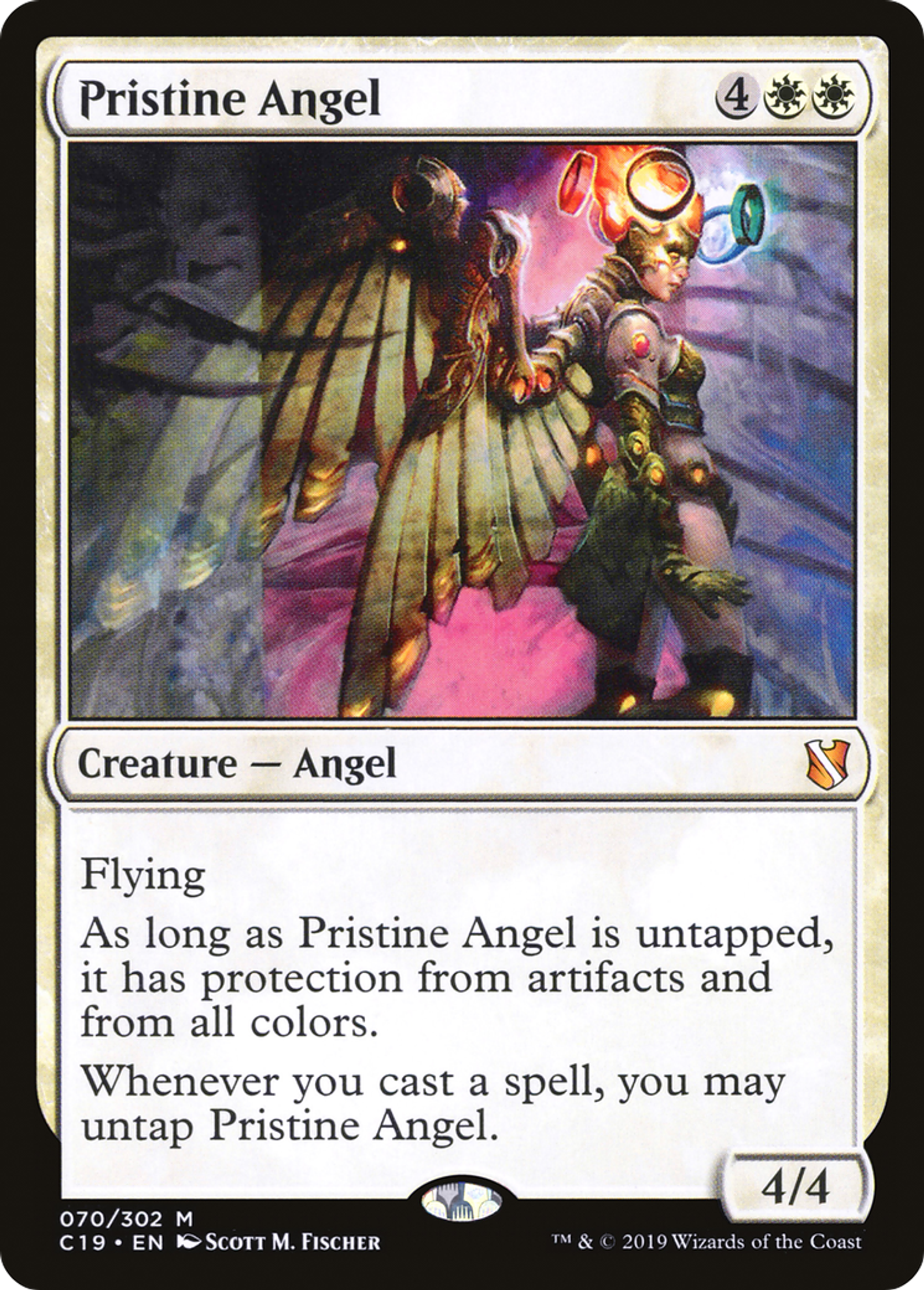 Pristine Angel — Commander 2019 — Magic: The Gathering