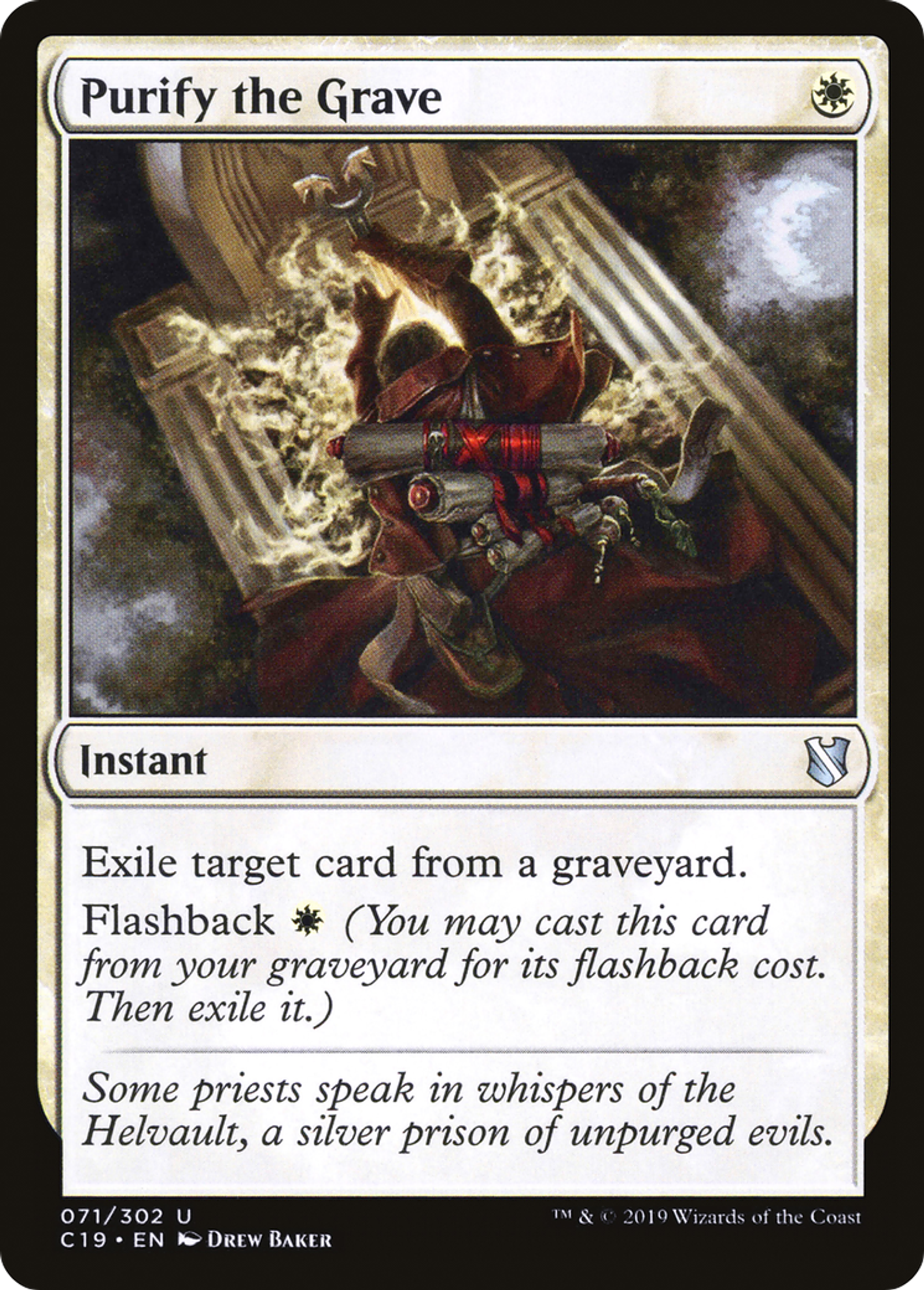 Purify the Grave — Commander 2019 — Magic: The Gathering