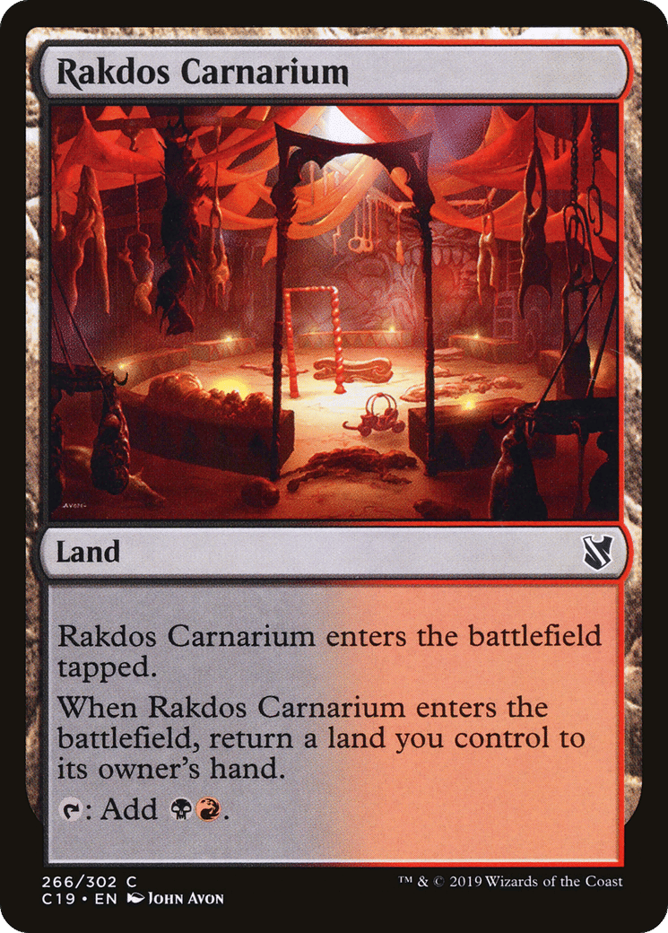 Rakdos Carnarium — Commander 2019 — Magic: The Gathering